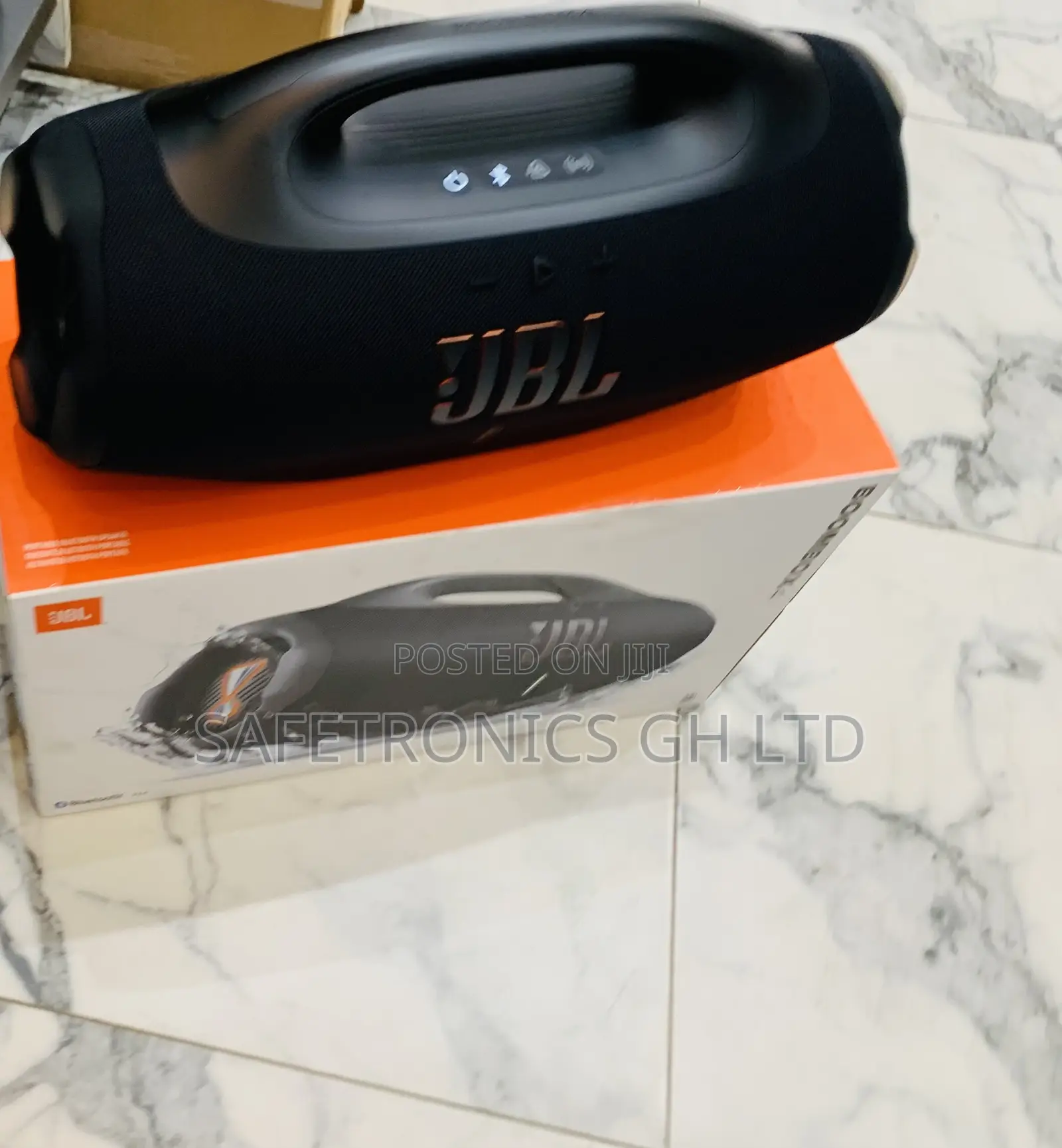Essential New JBL Boombox 4 Powerful, Portable Bluetooth Speaker