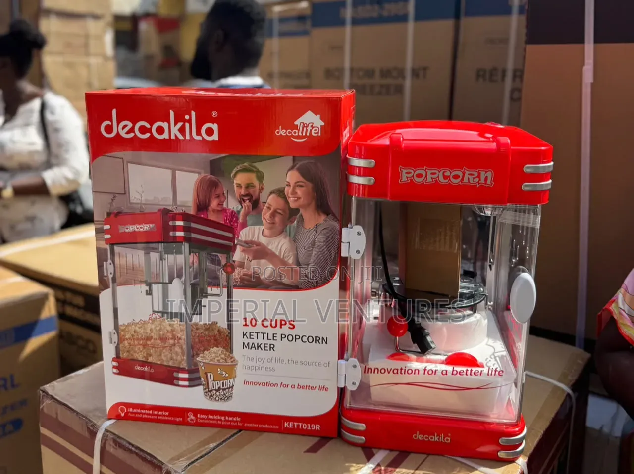 Portable Popcorn Machine