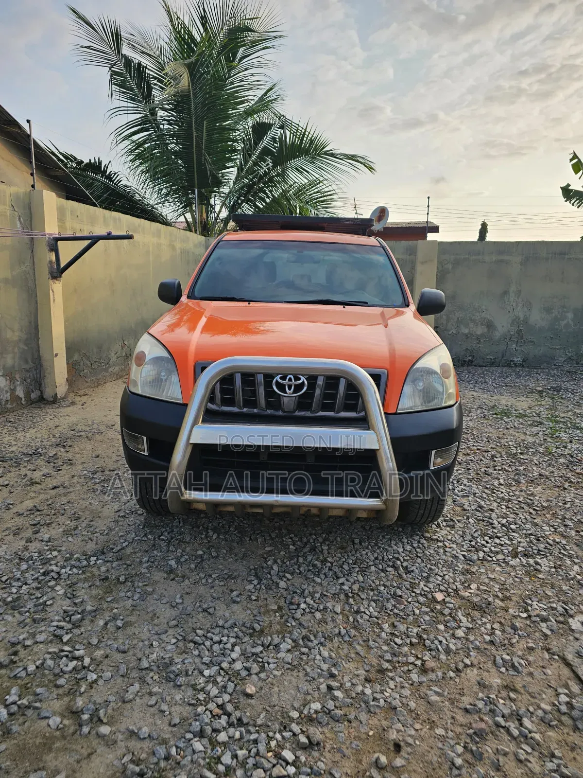 Toyota Land Cruiser Prado 2008 Orange