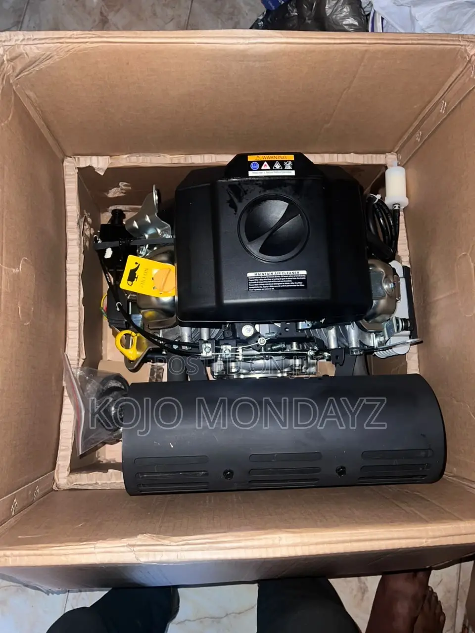 764cc Twin-Cylinder Gasoline Engine.