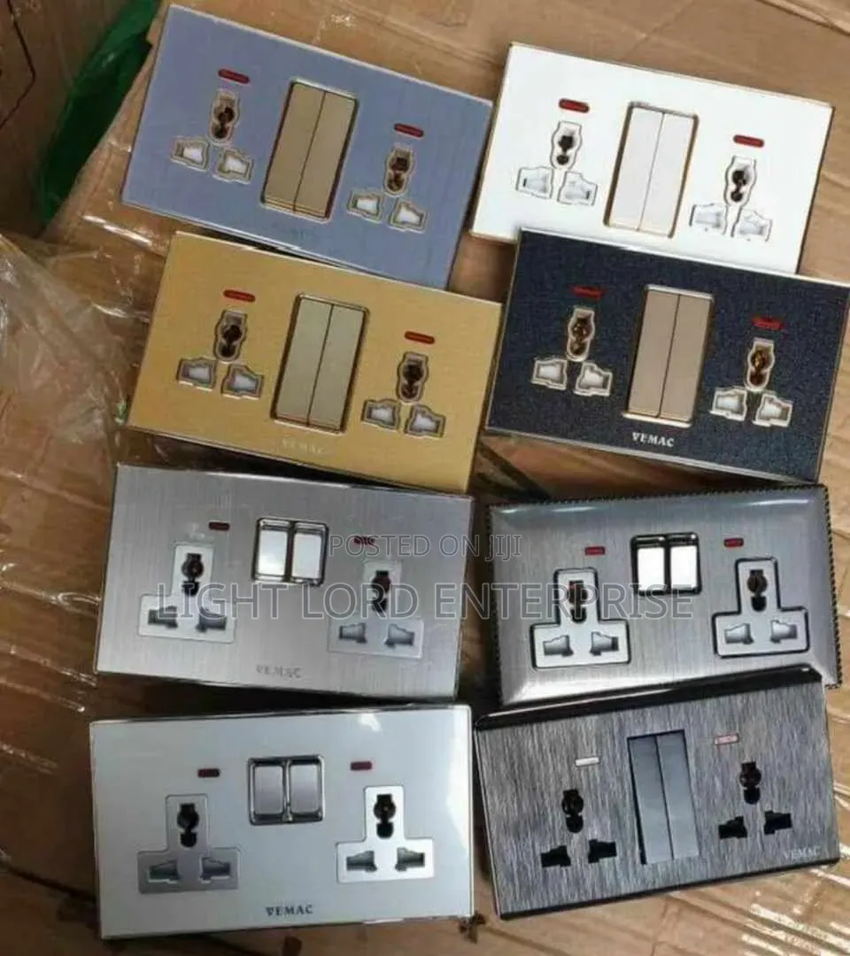 Topnotch Rosegikd)/Grey/Silver/Gold/White/Socket and Switches