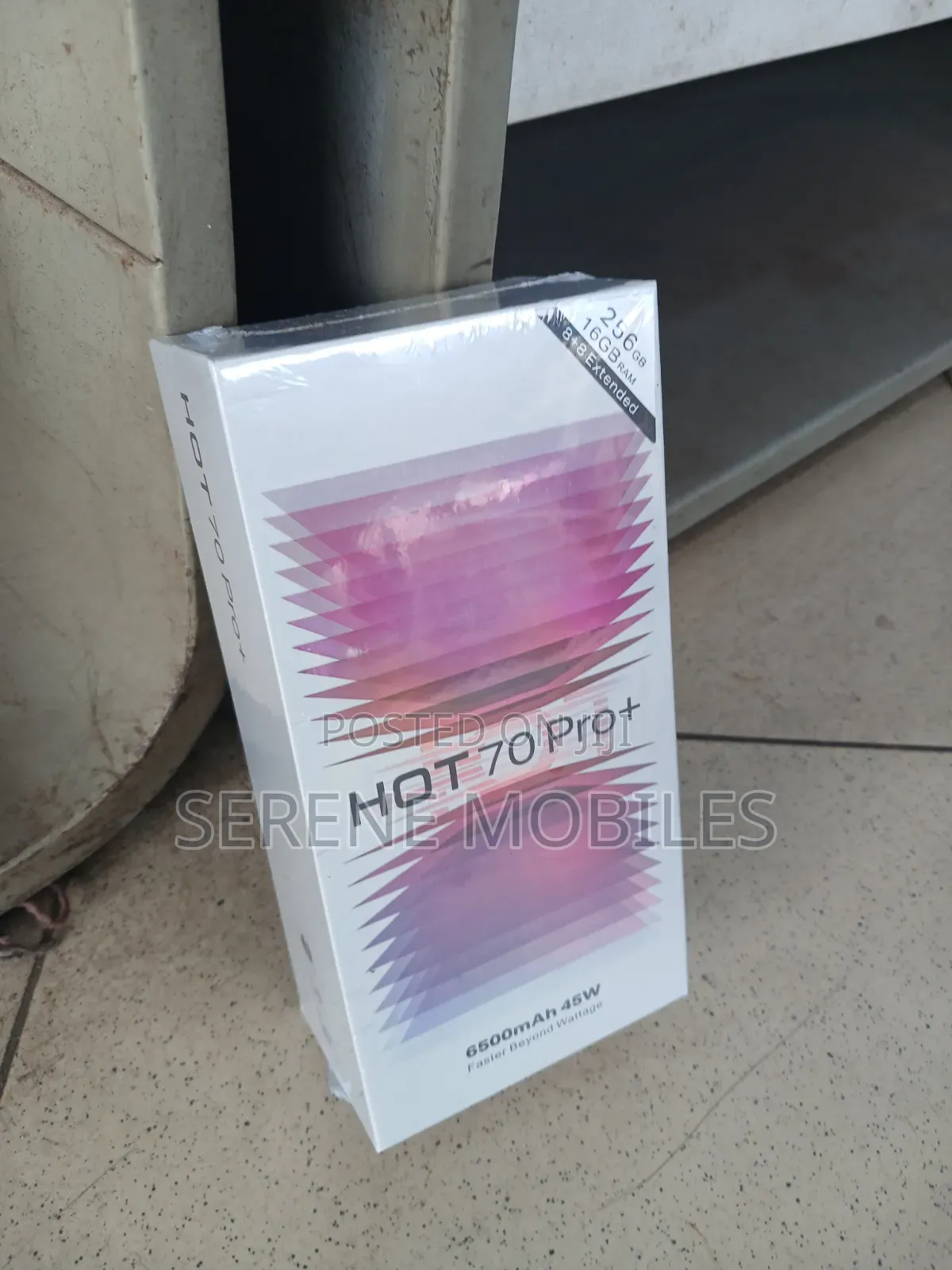 New Infinix Hot 70 Pro 5G+ 256 GB Blue