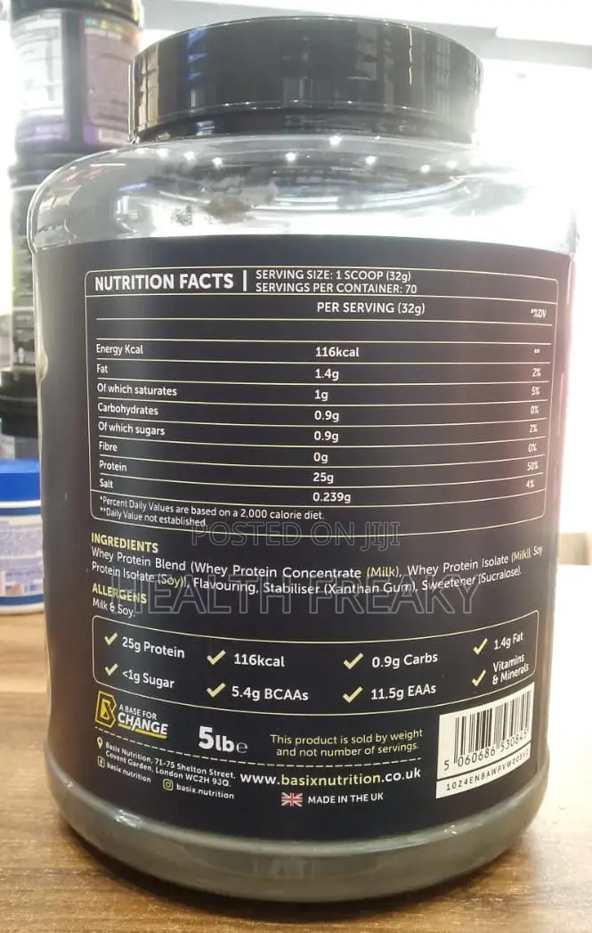 Whey Protein Basix Whey Protein Muscle Builder
