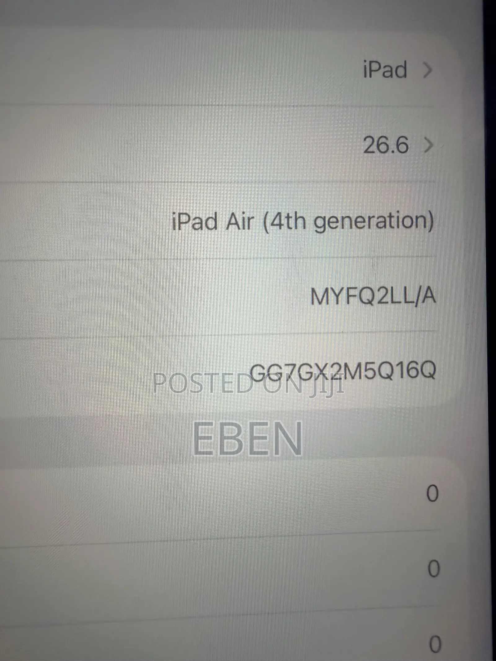 Apple iPad Air (2020) 64 GB Blue