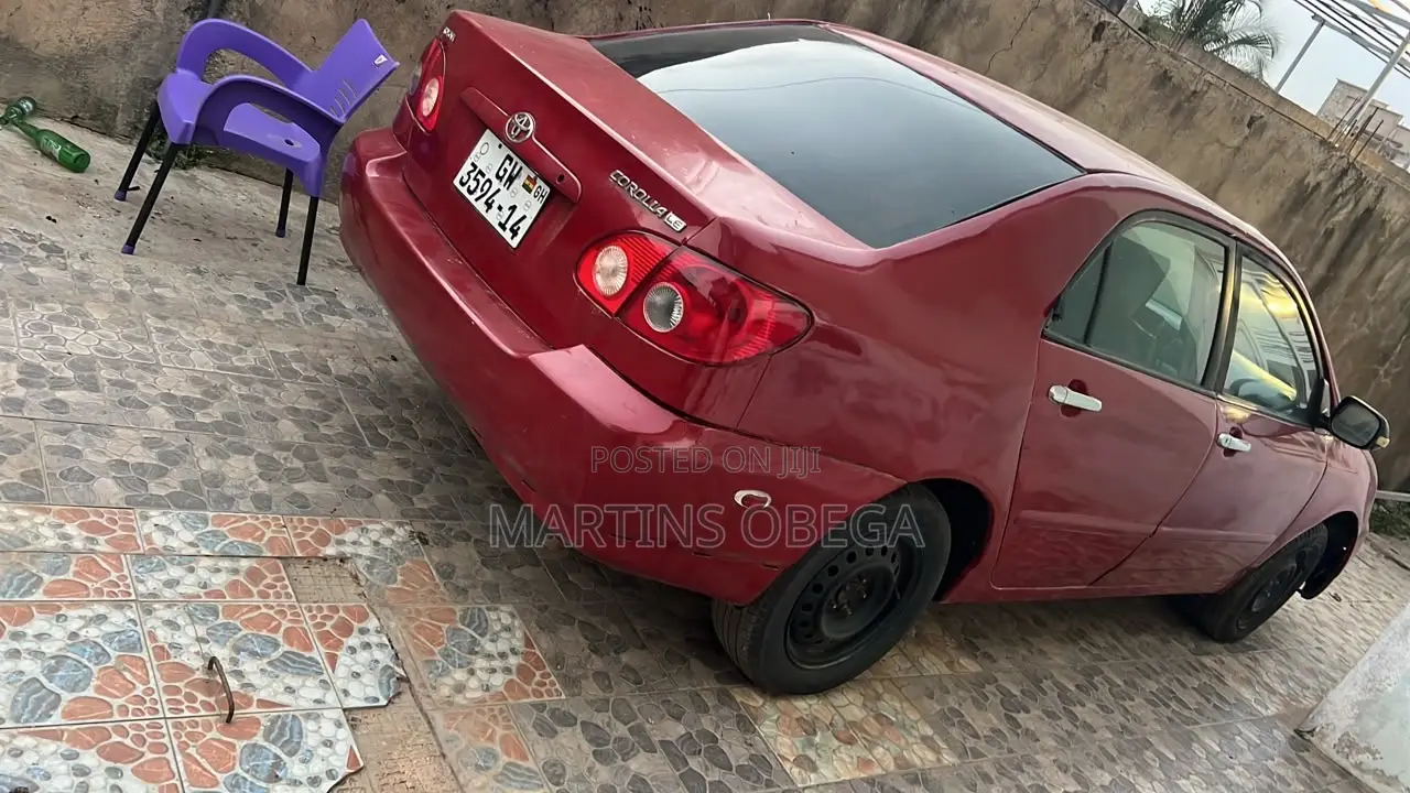 Toyota Corolla LE 2004 Red