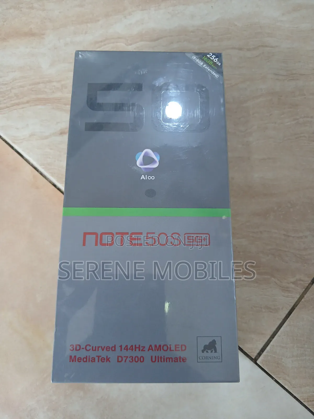 New Infinix Note 50s 256 GB Black