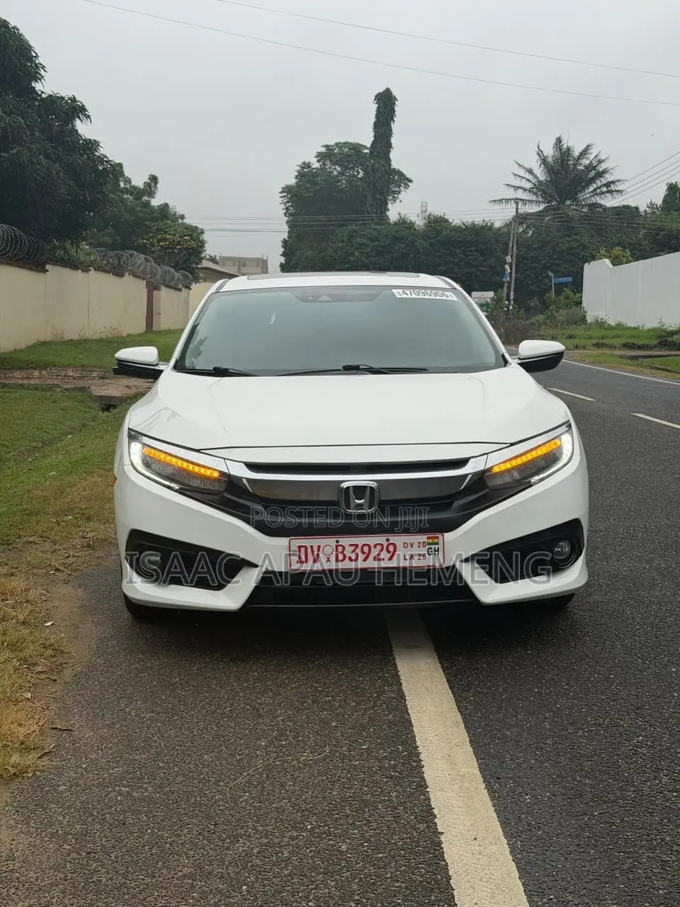 Honda Civic Touring Sedan 2018 White
