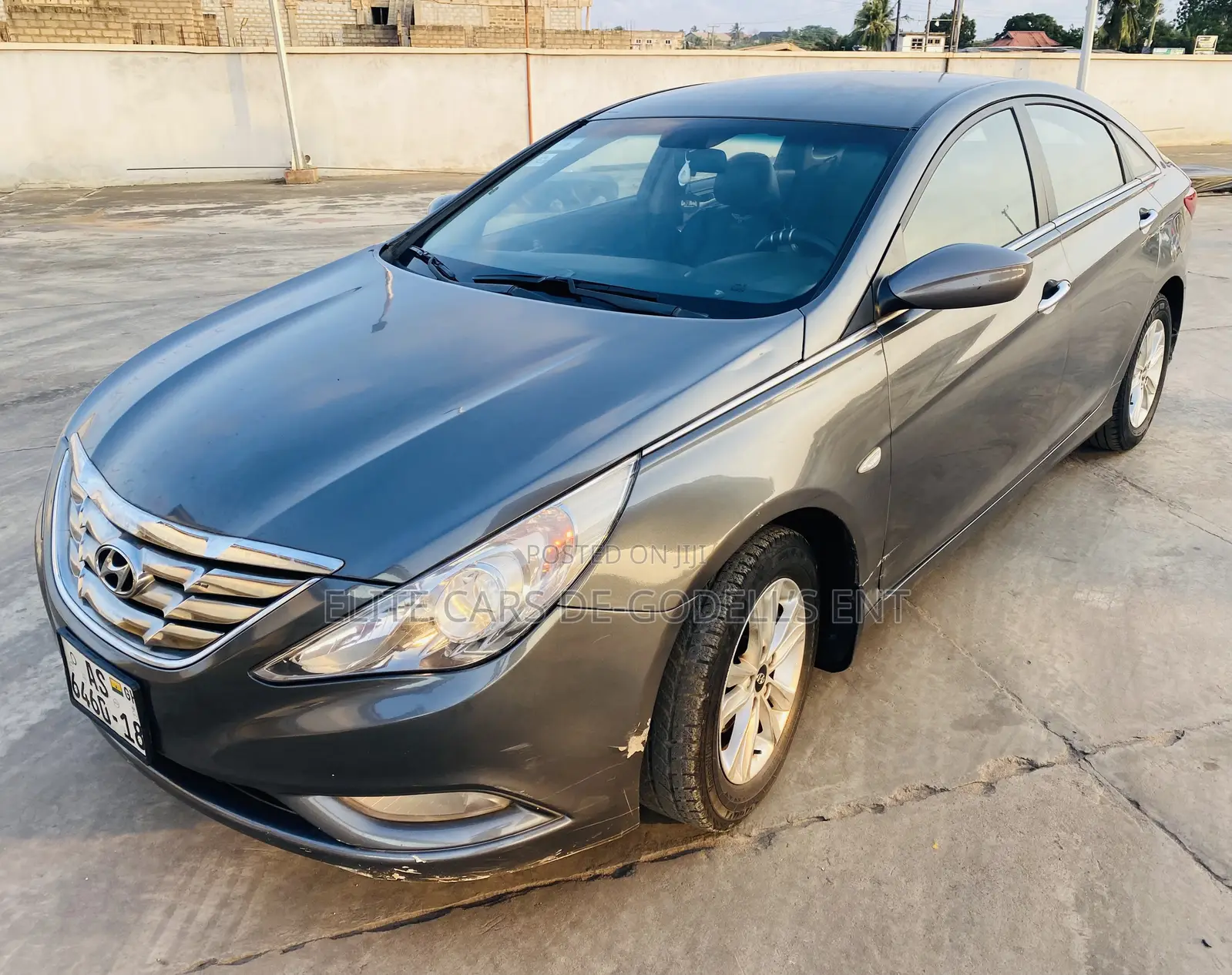 Hyundai Sonata GLS Sedan FWD (2.4L 4cyl 6A) 2013 Gray