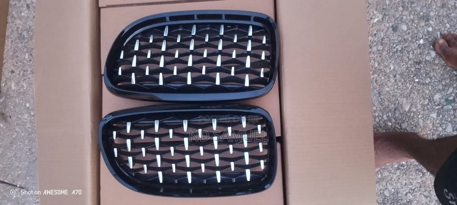 BMW E60 M5 Front Grilles