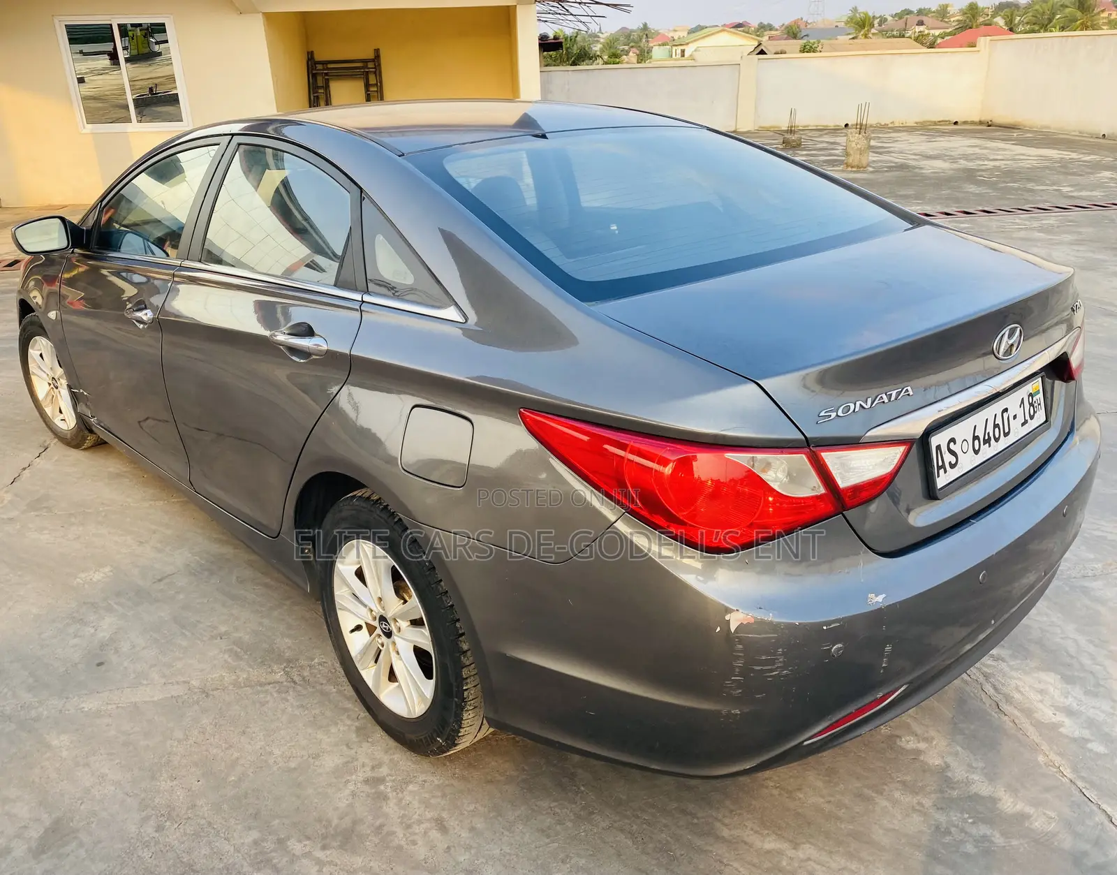 Hyundai Sonata GLS Sedan FWD (2.4L 4cyl 6A) 2013 Gray