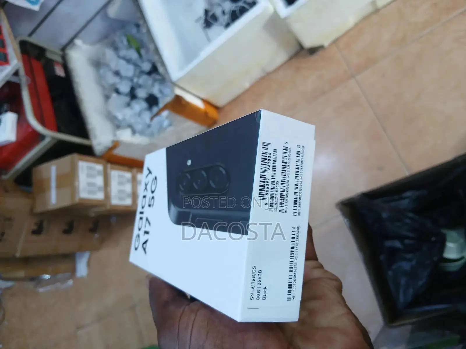 New Samsung Galaxy A17 5G 256 GB Black