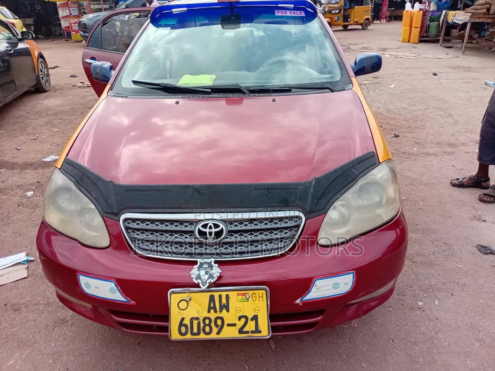 Toyota Corolla 2008 Red