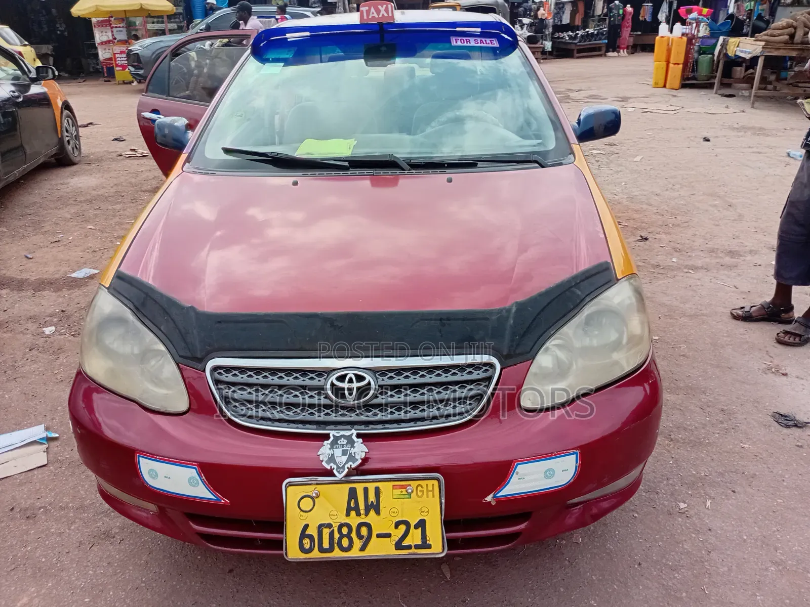 Toyota Corolla 2008 Red