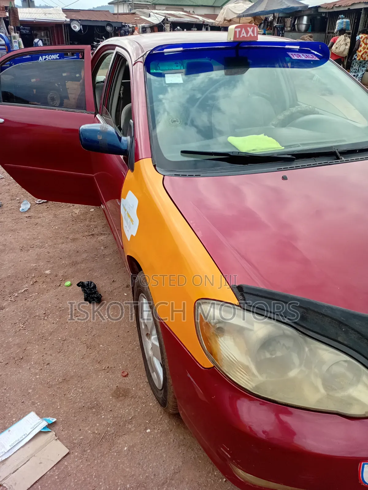 Toyota Corolla 2008 Red