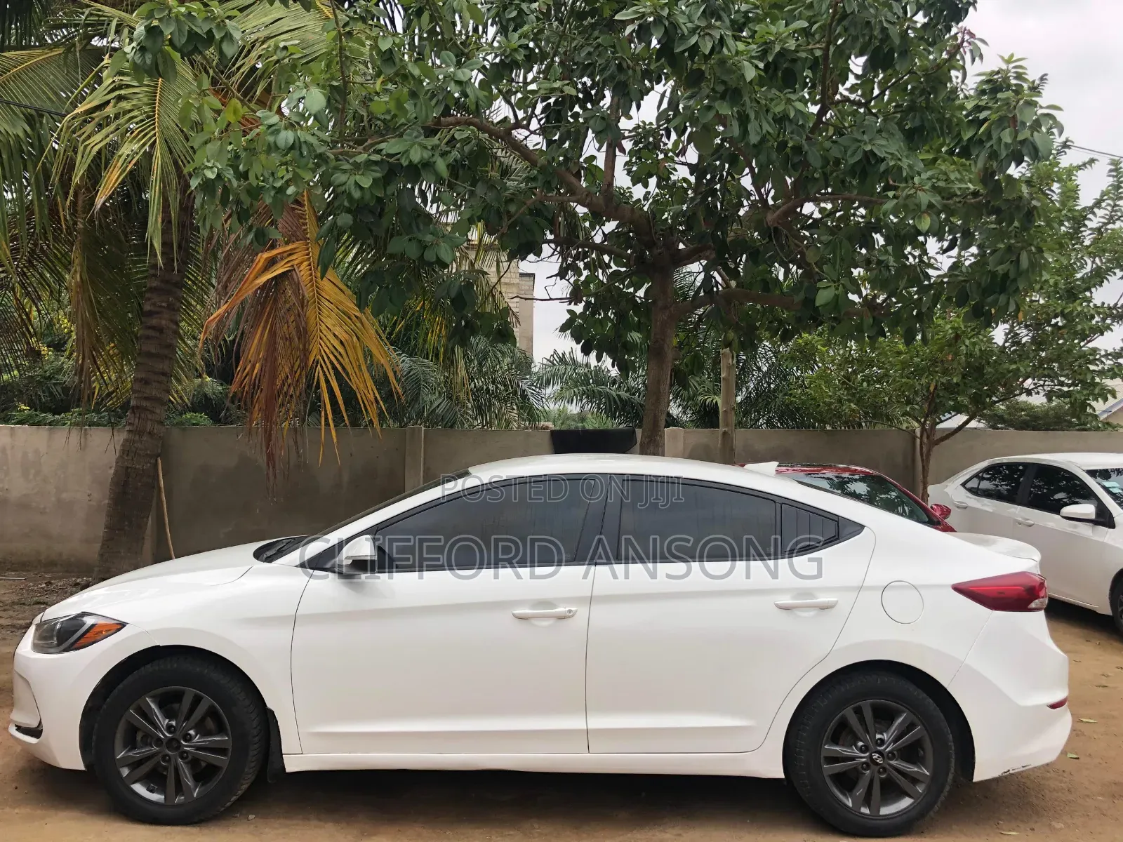Hyundai Elantra ECO Sedan FWD (1.4L 4cyl 7A) 2017 White