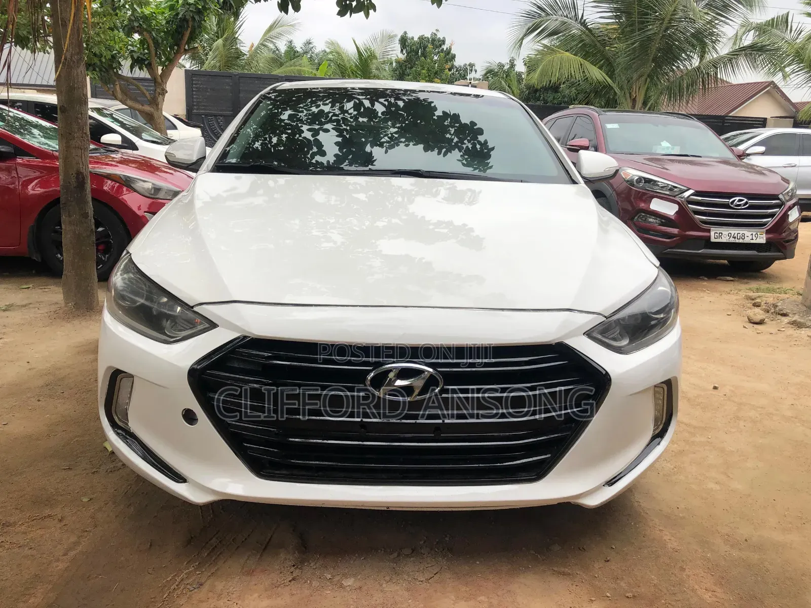 Hyundai Elantra ECO Sedan FWD (1.4L 4cyl 7A) 2017 White