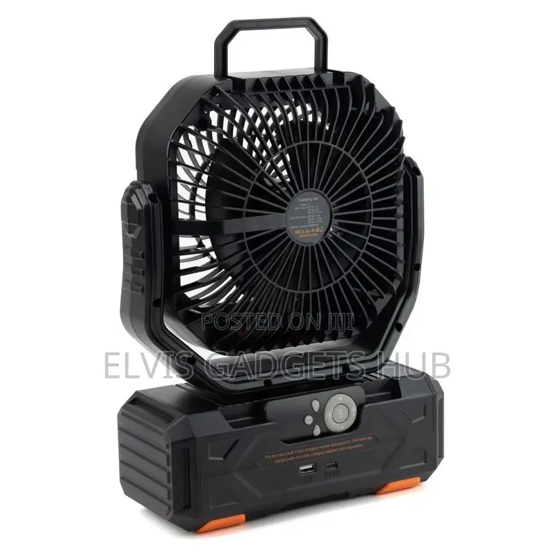 Rechargeable 30000mAh Camping Fan