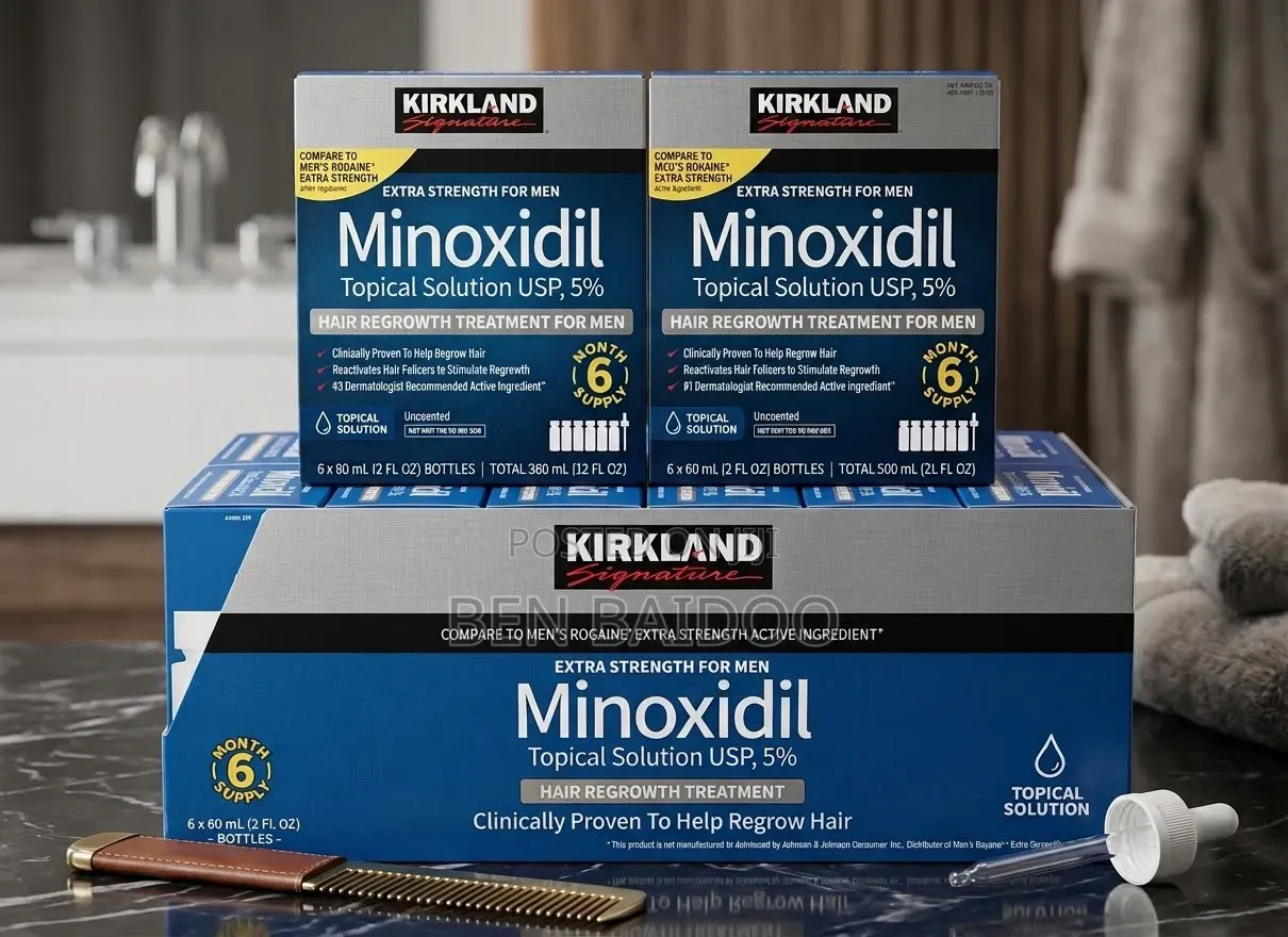 Kirkland Minoxidil Hair Growth Pack(Maximum Results)