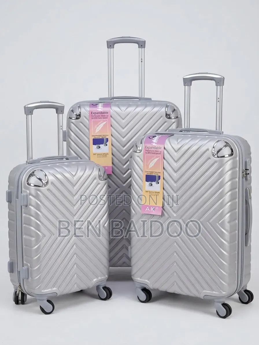 3 Set Quality Travel Bags(850ghc)