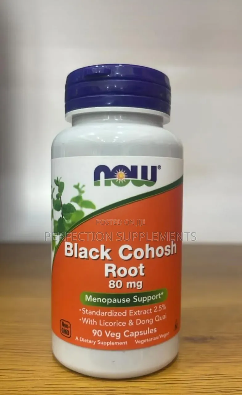 Black Cohosh Root 80 Mg Veg Capsules
Menopause Support*