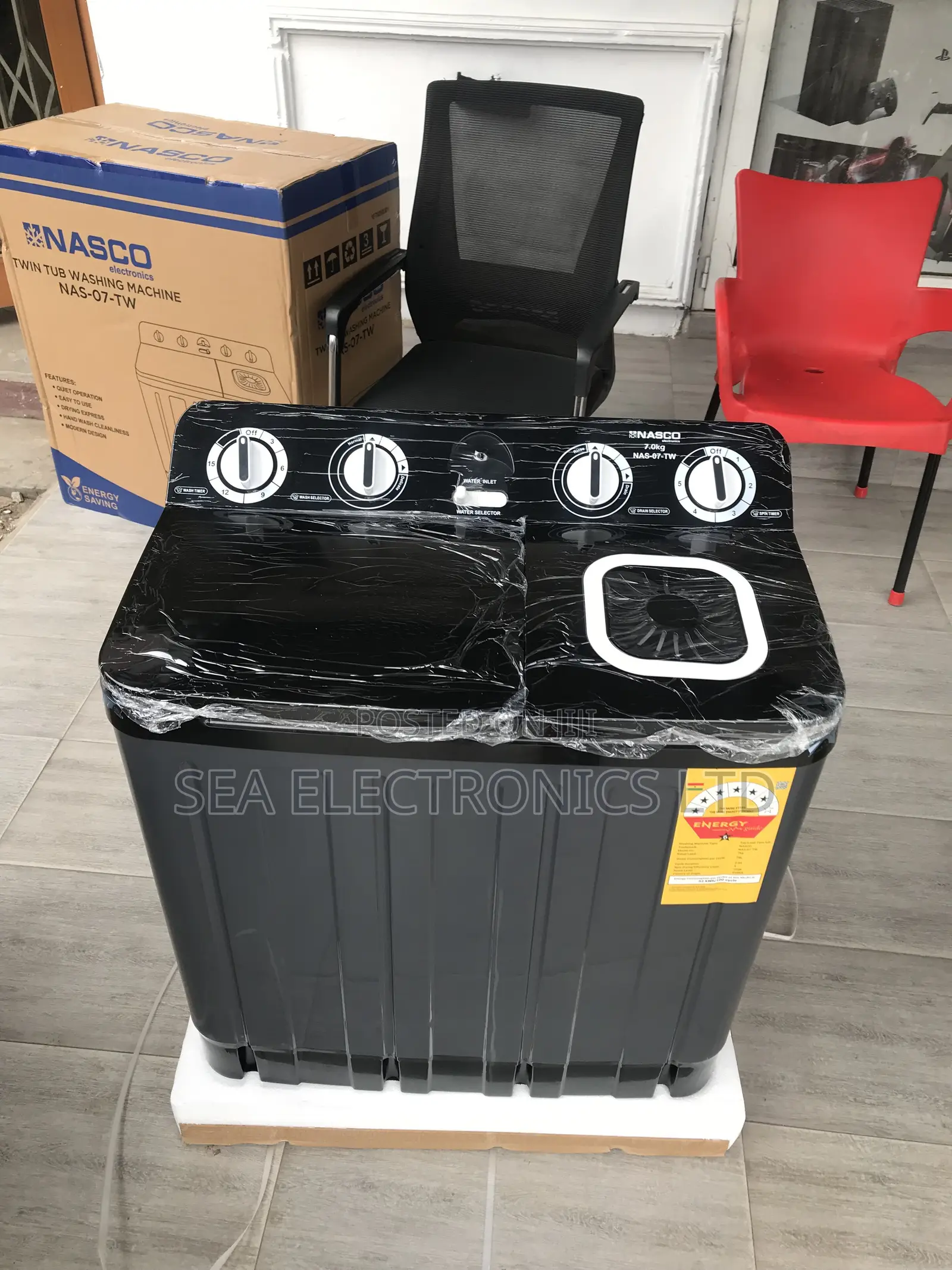 Nasco 7kg Top Load Semi Auto Washing Machine