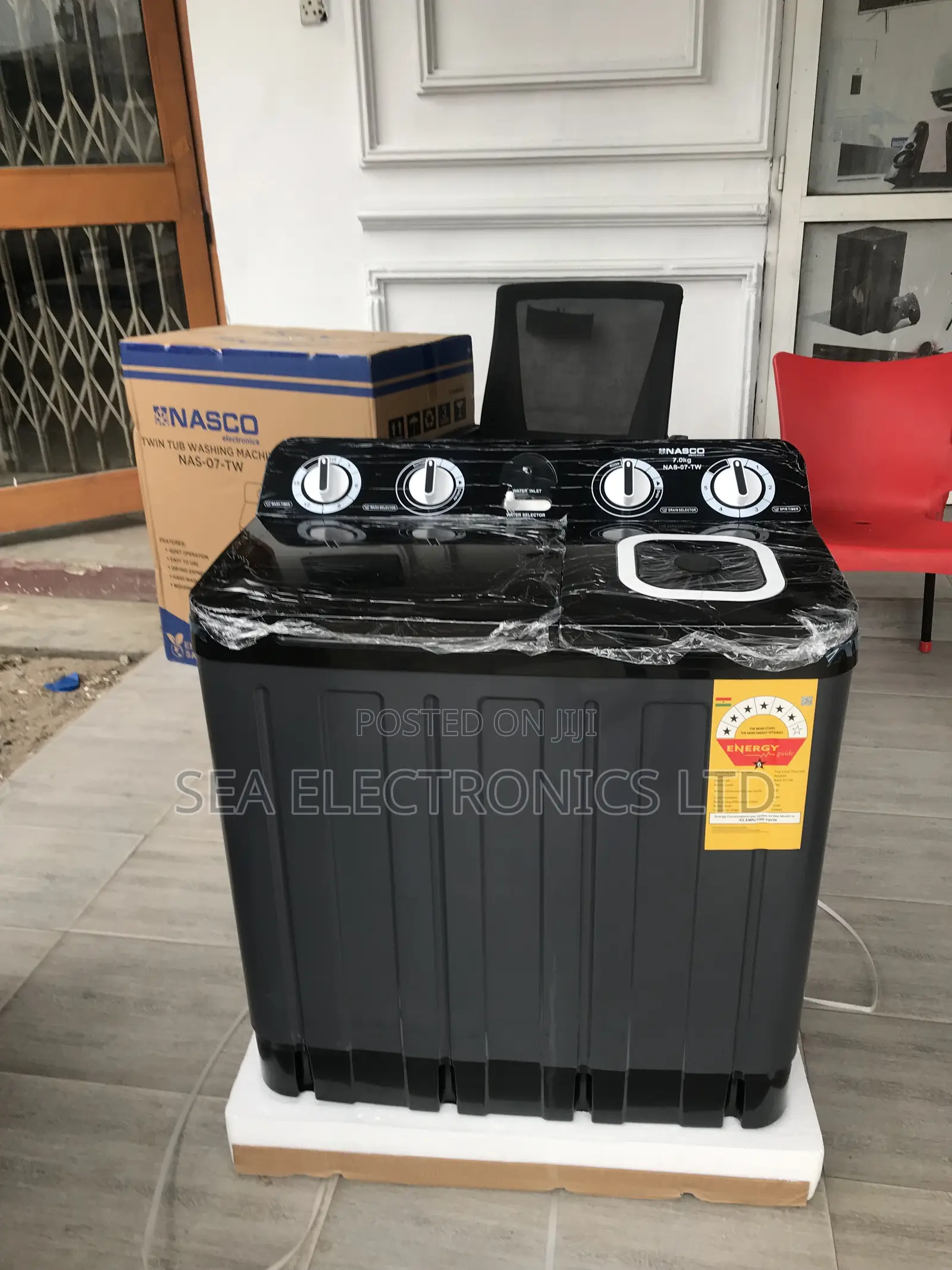 Shop Nasco NAS-07-TW 7kg Semi Automatic Twin Tub Washing Machine