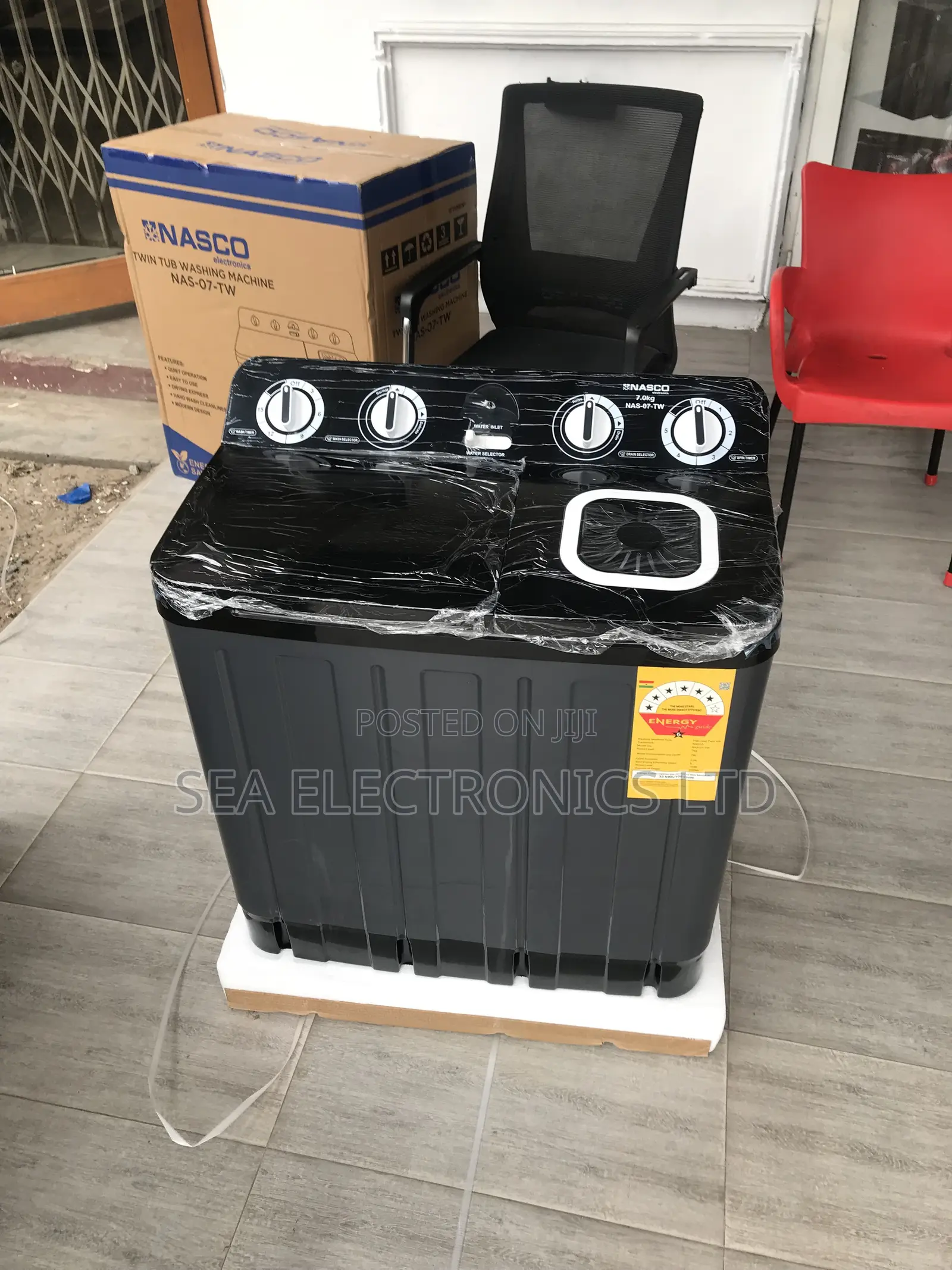 Shop Nasco NAS-07-TW 7kg Semi Automatic Twin Tub Washing Machine