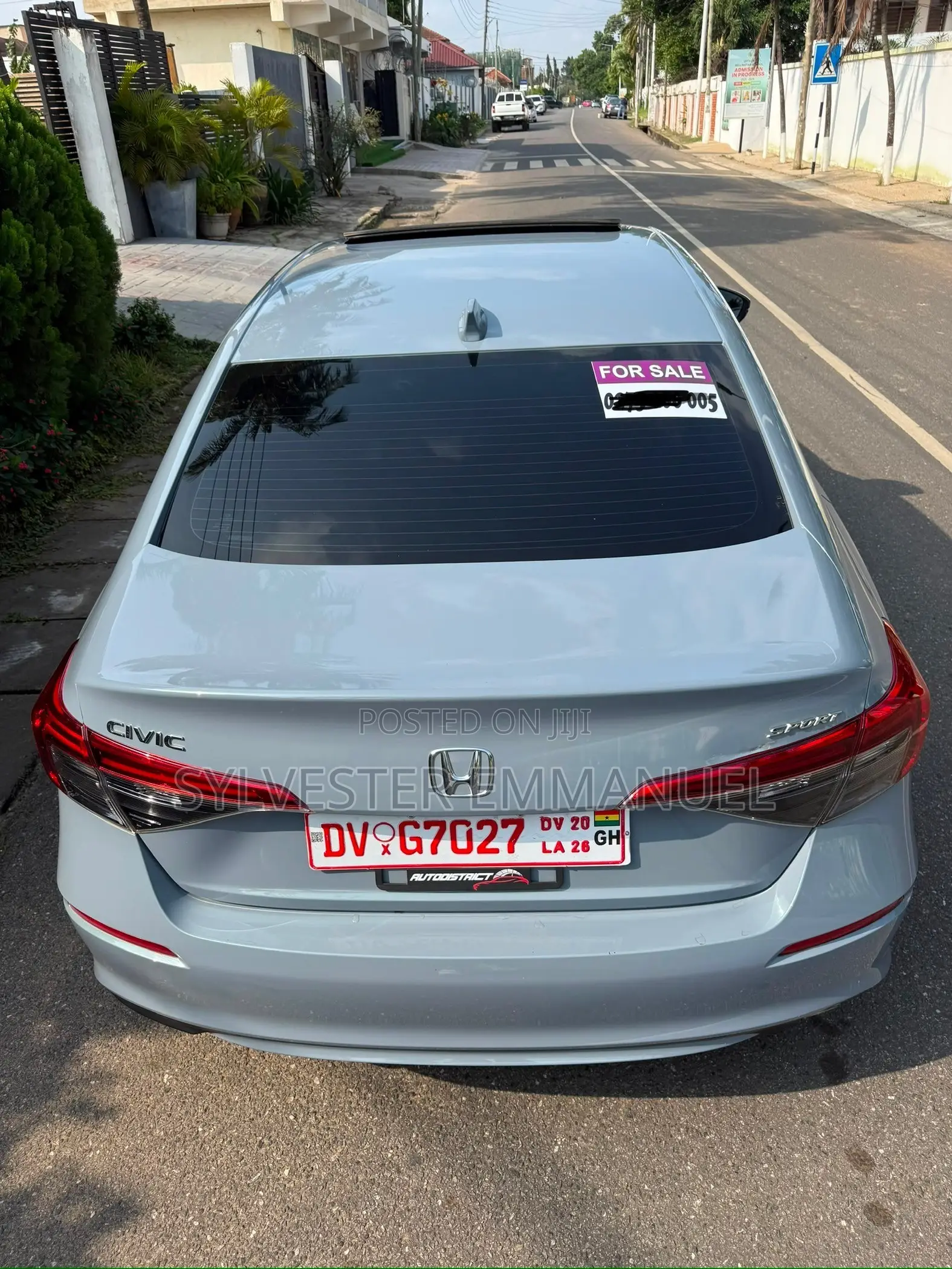 Honda Civic Sport Touring CVT 2024 Gray