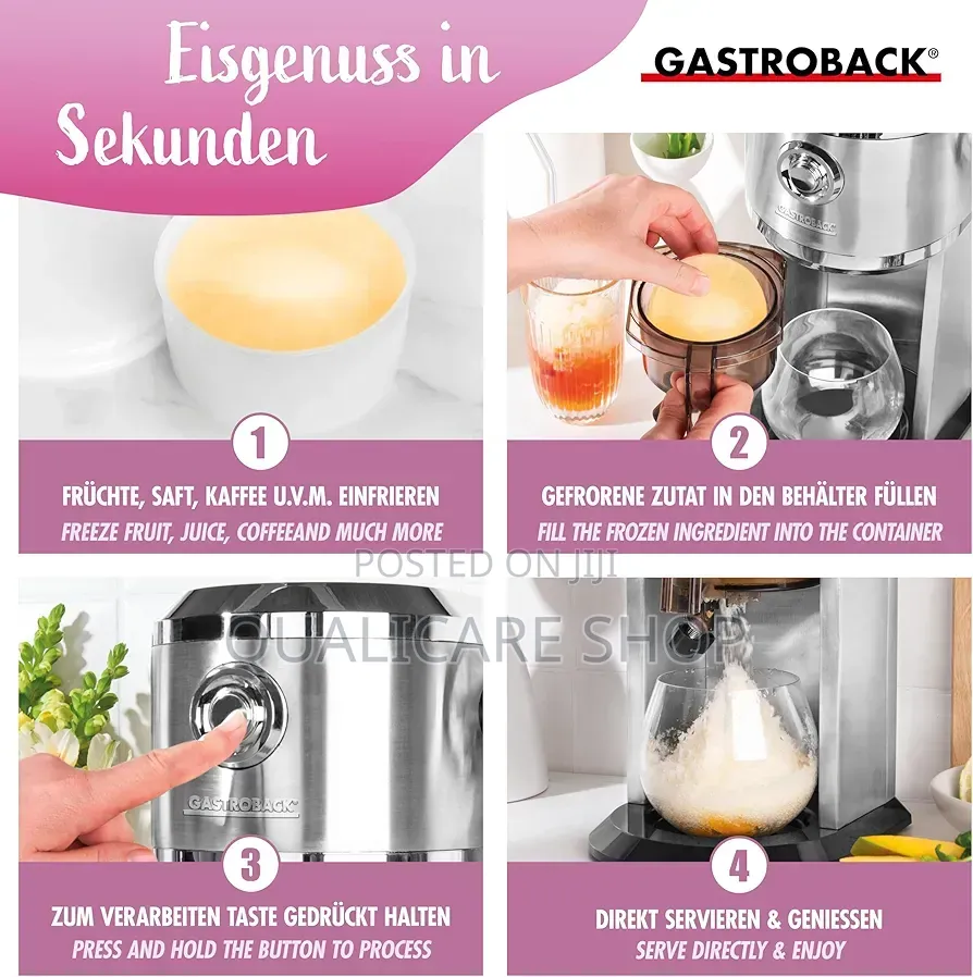 Slush Maker - Gastroback Slush-Eis Cocktail & Dessert