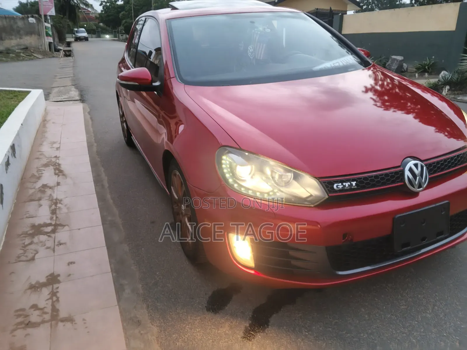 Volkswagen Golf 2013 Red