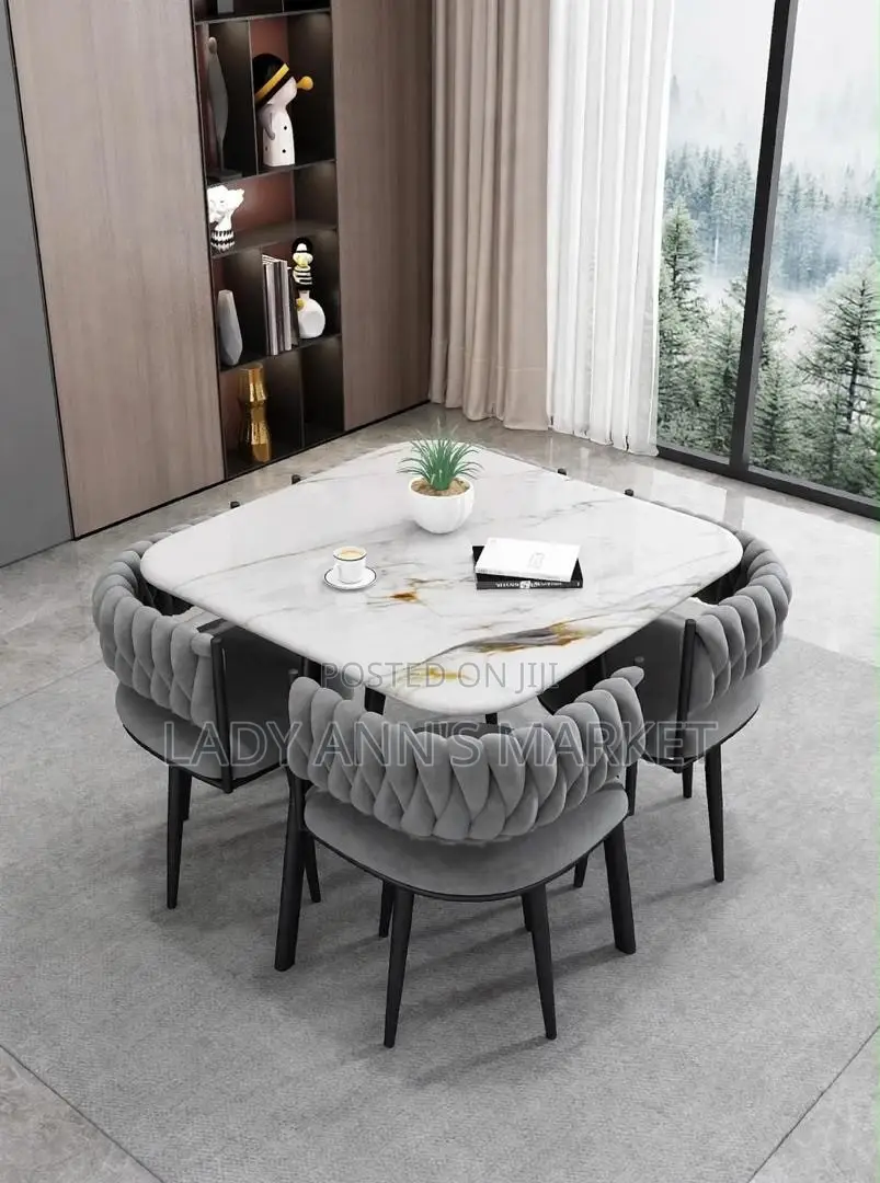 Marble Top Dinning Set