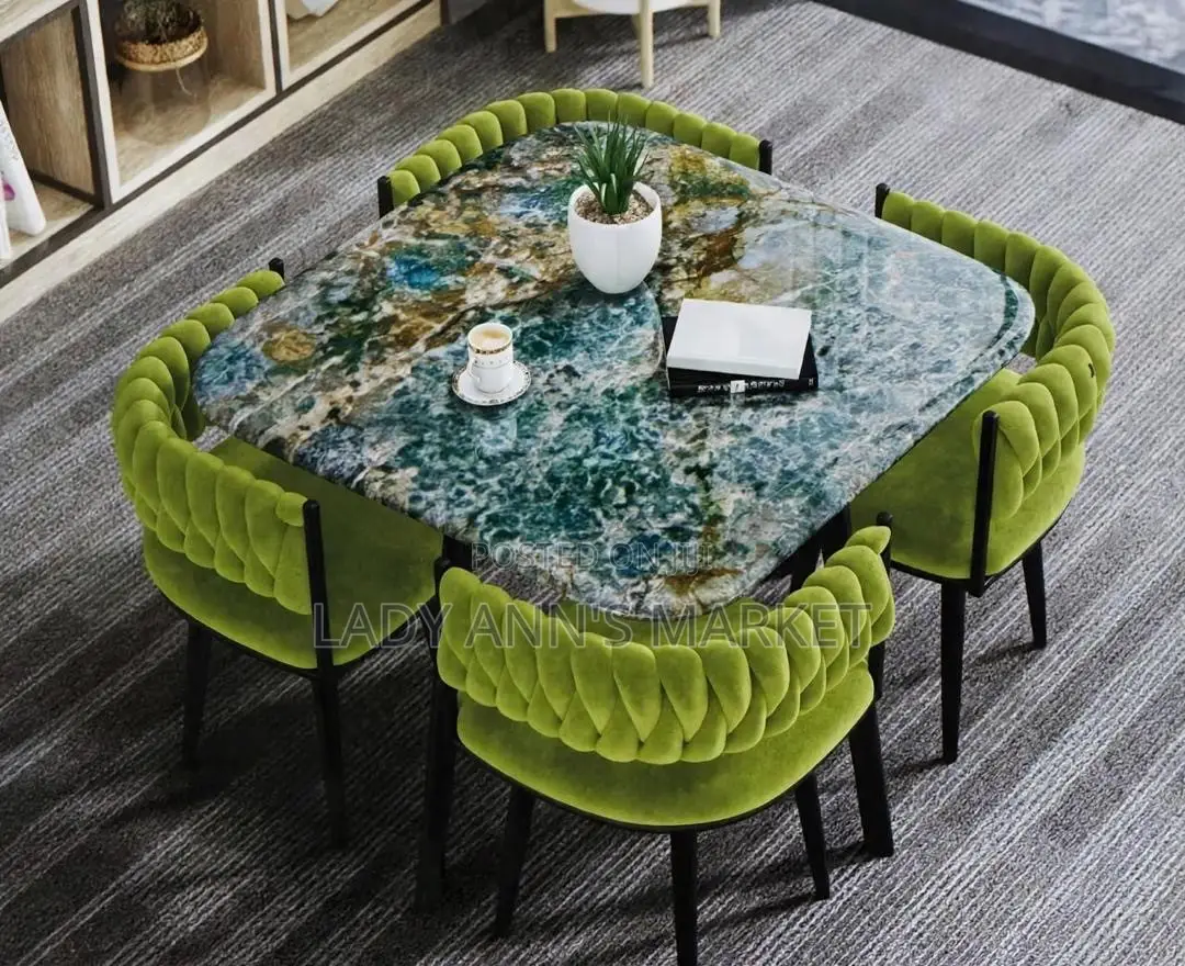 Marble Top Dinning Set