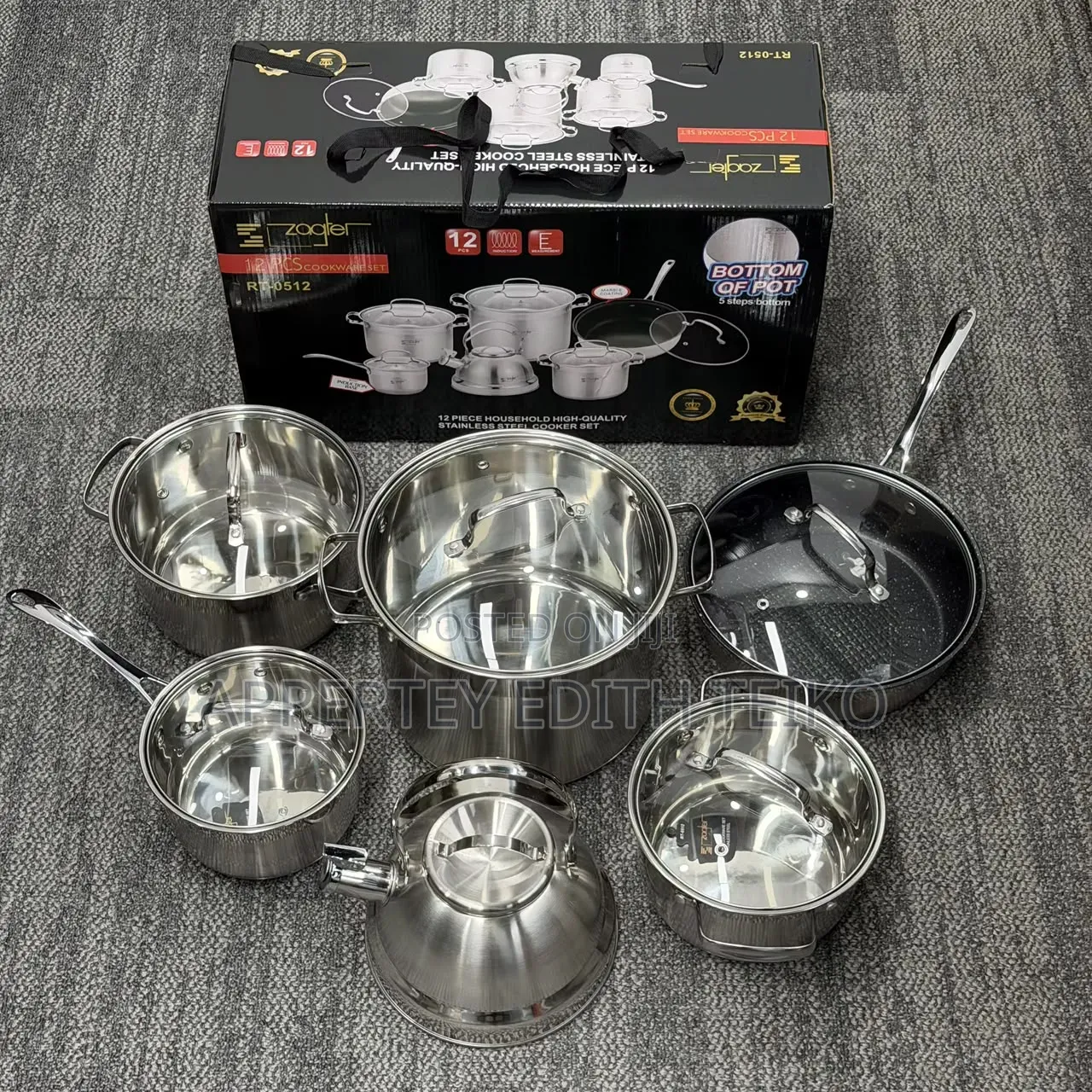 Zepter 12-Piece Stainless Steel