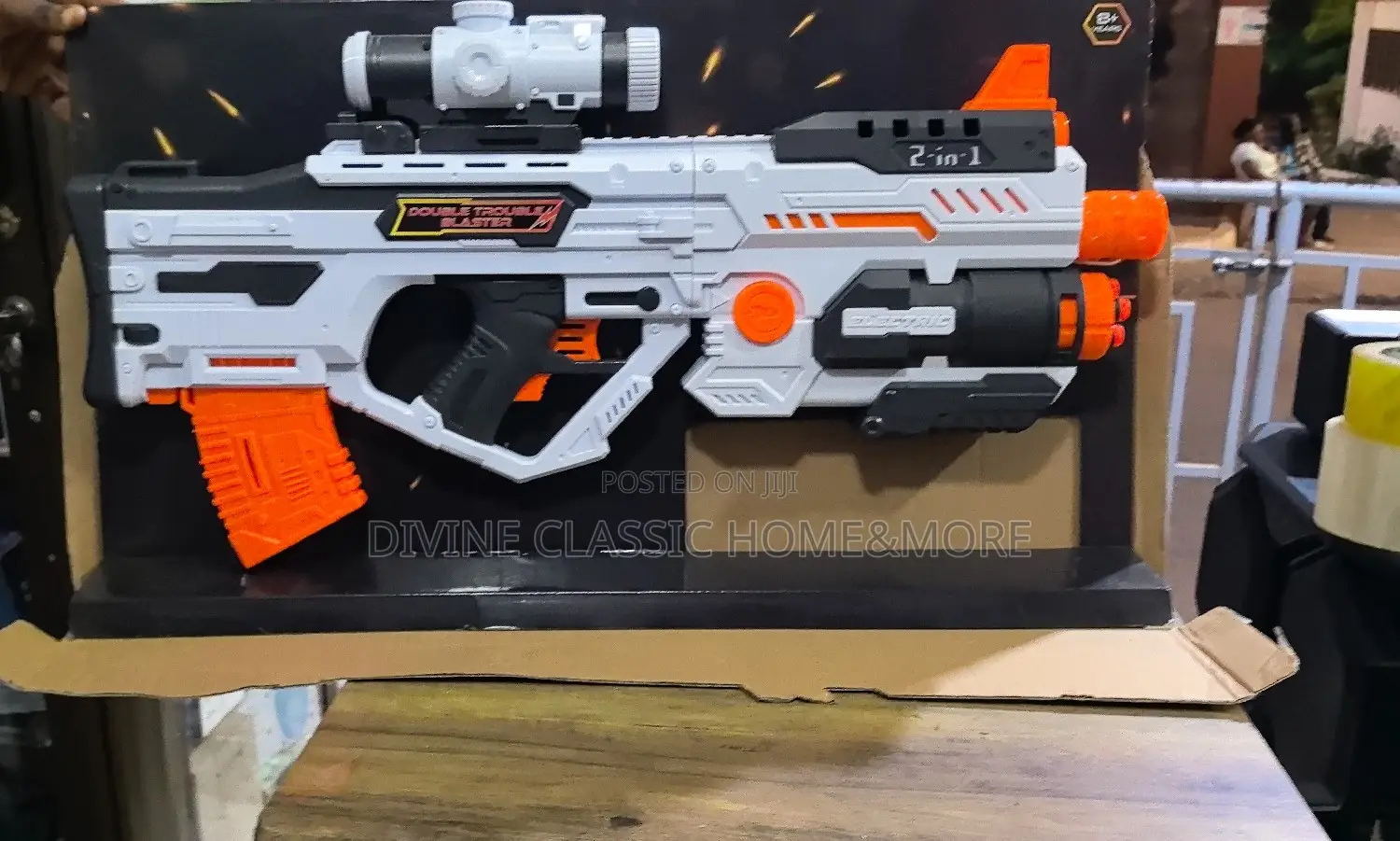 Double Trouble 2in1 Blaster for Kids 8+