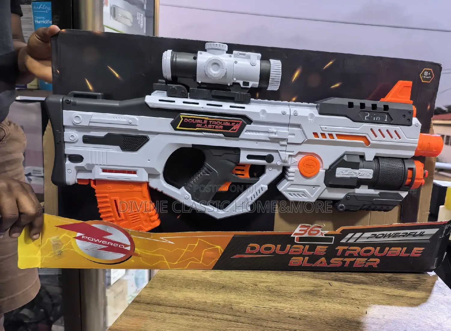Double Trouble 2in1 Blaster for Kids 8+