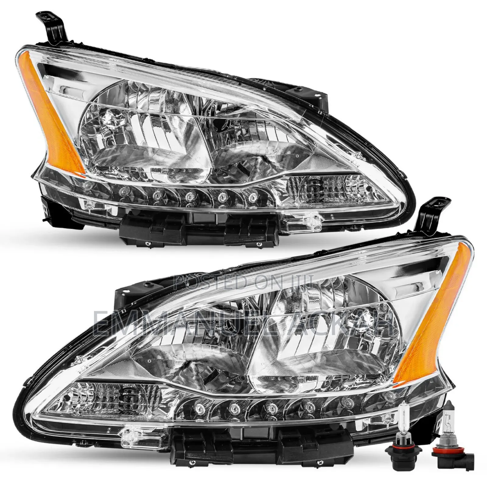 Nissan Sentra 2013 to 2015 Led Headlight Pair
