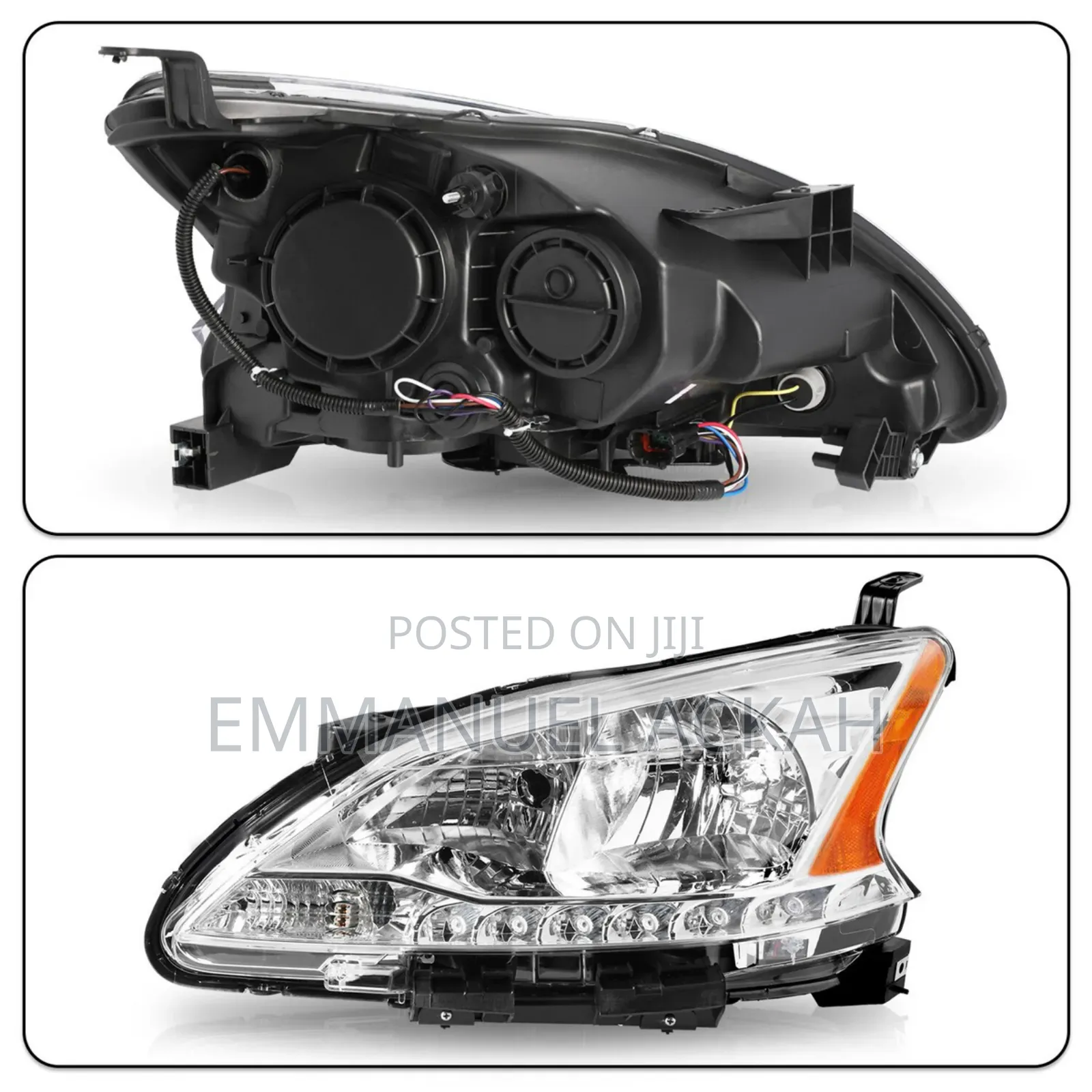 Nissan Sentra 2013 to 2015 Led Headlight Pair