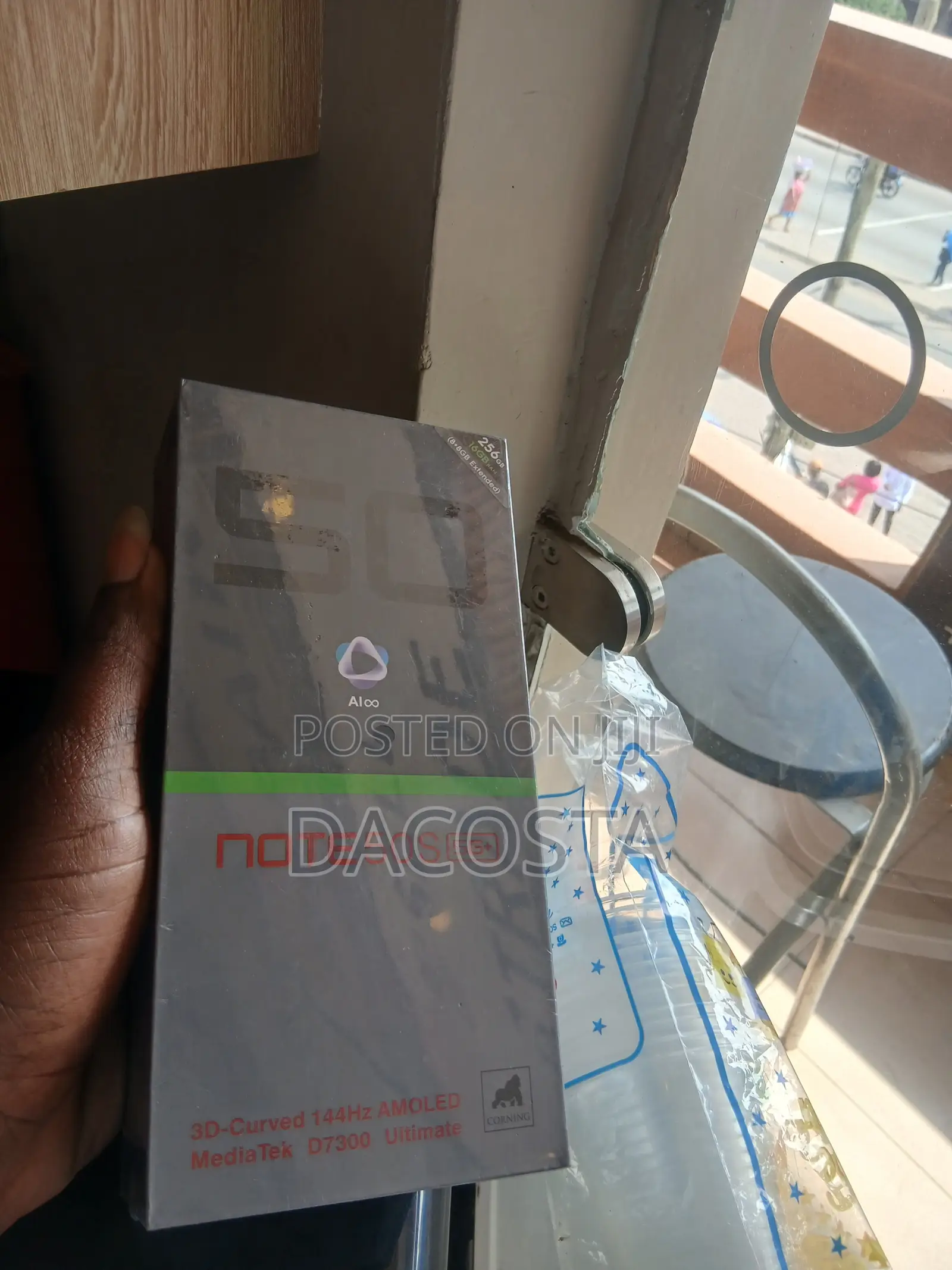 New Infinix Note 50s 256 GB Black
