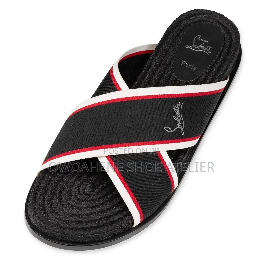 Christian Louboutin Hot Cross Flat Sandal