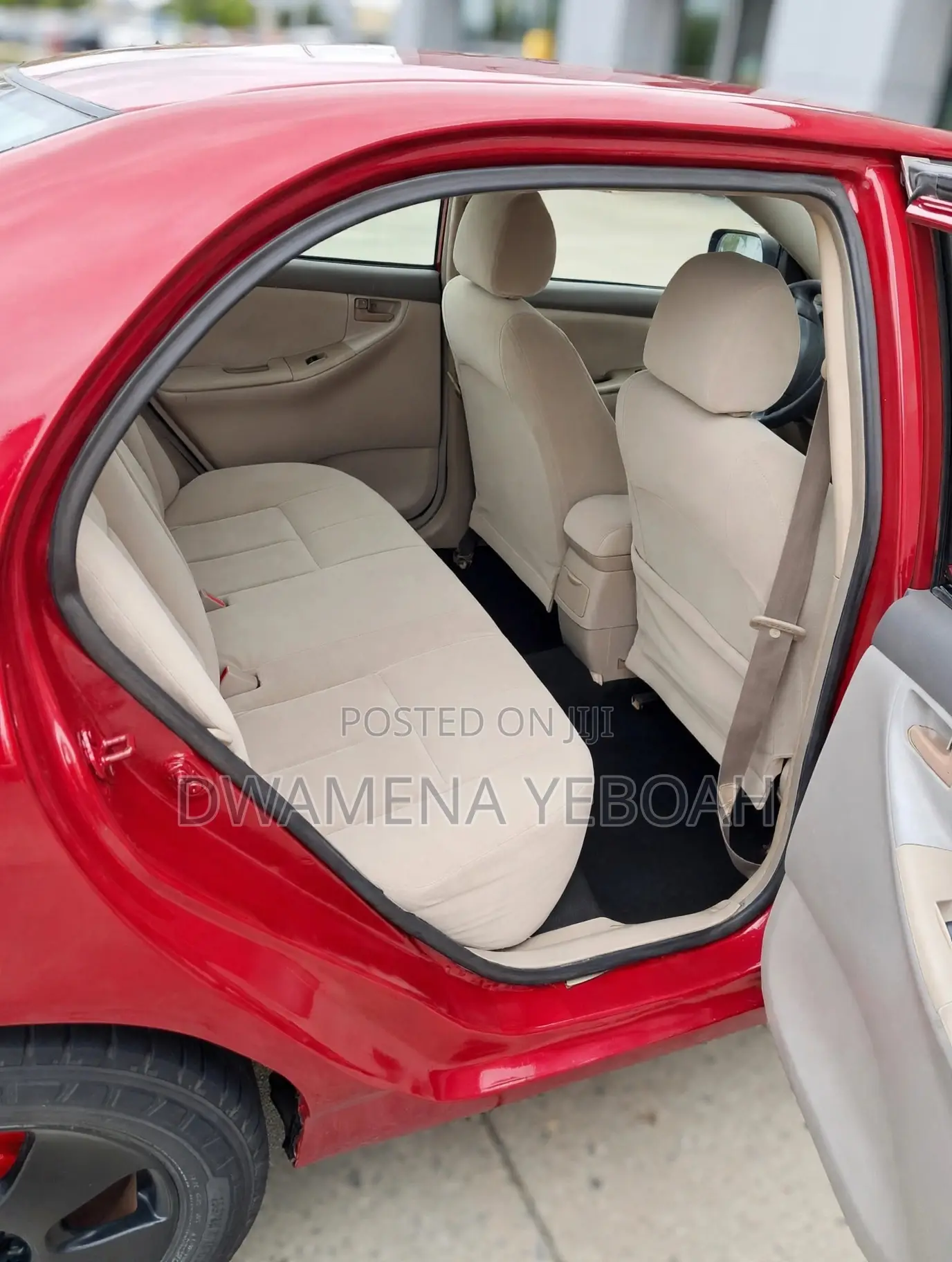 Toyota Corolla LE 2007 Red