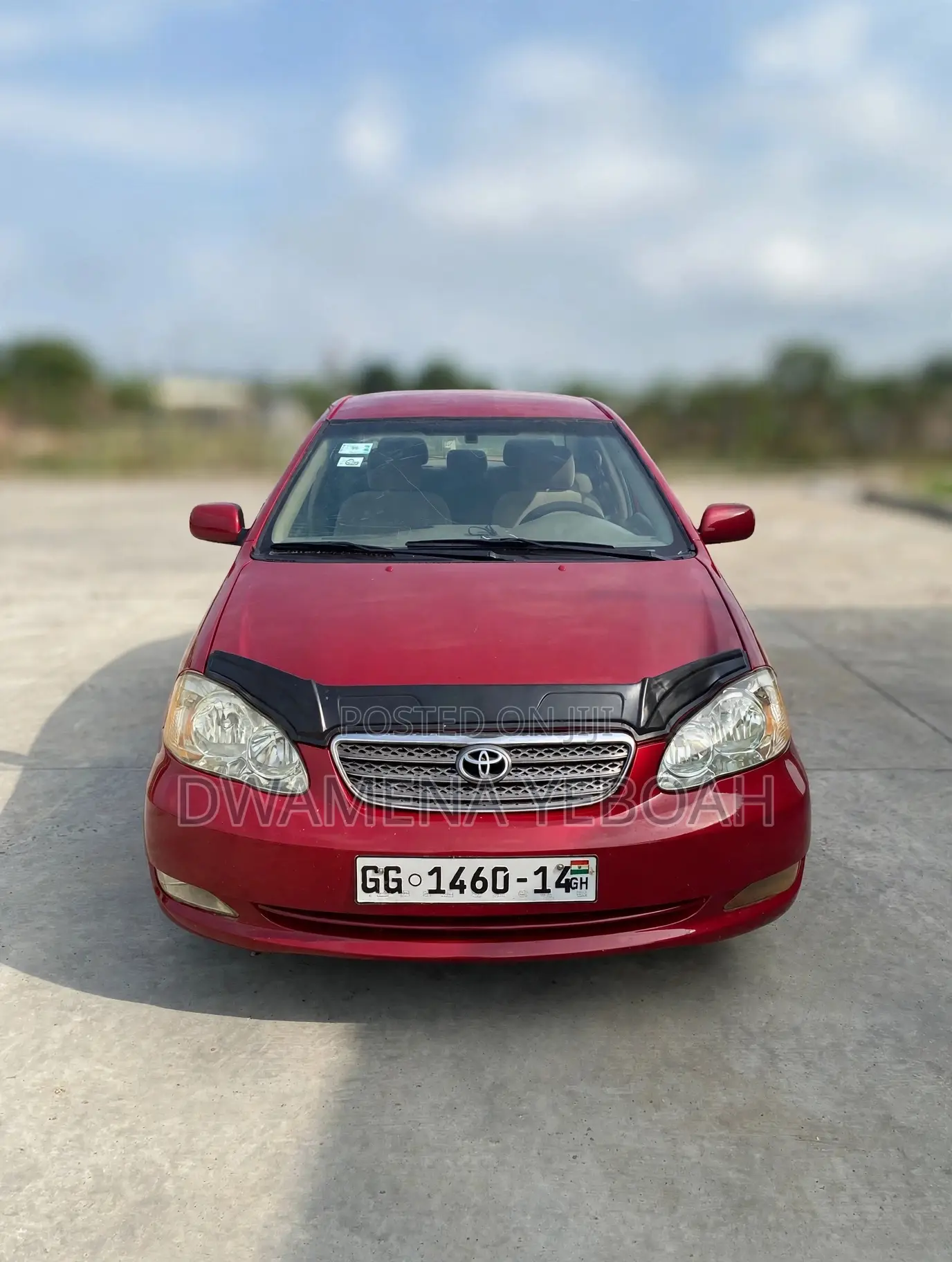 Toyota Corolla LE 2007 Red
