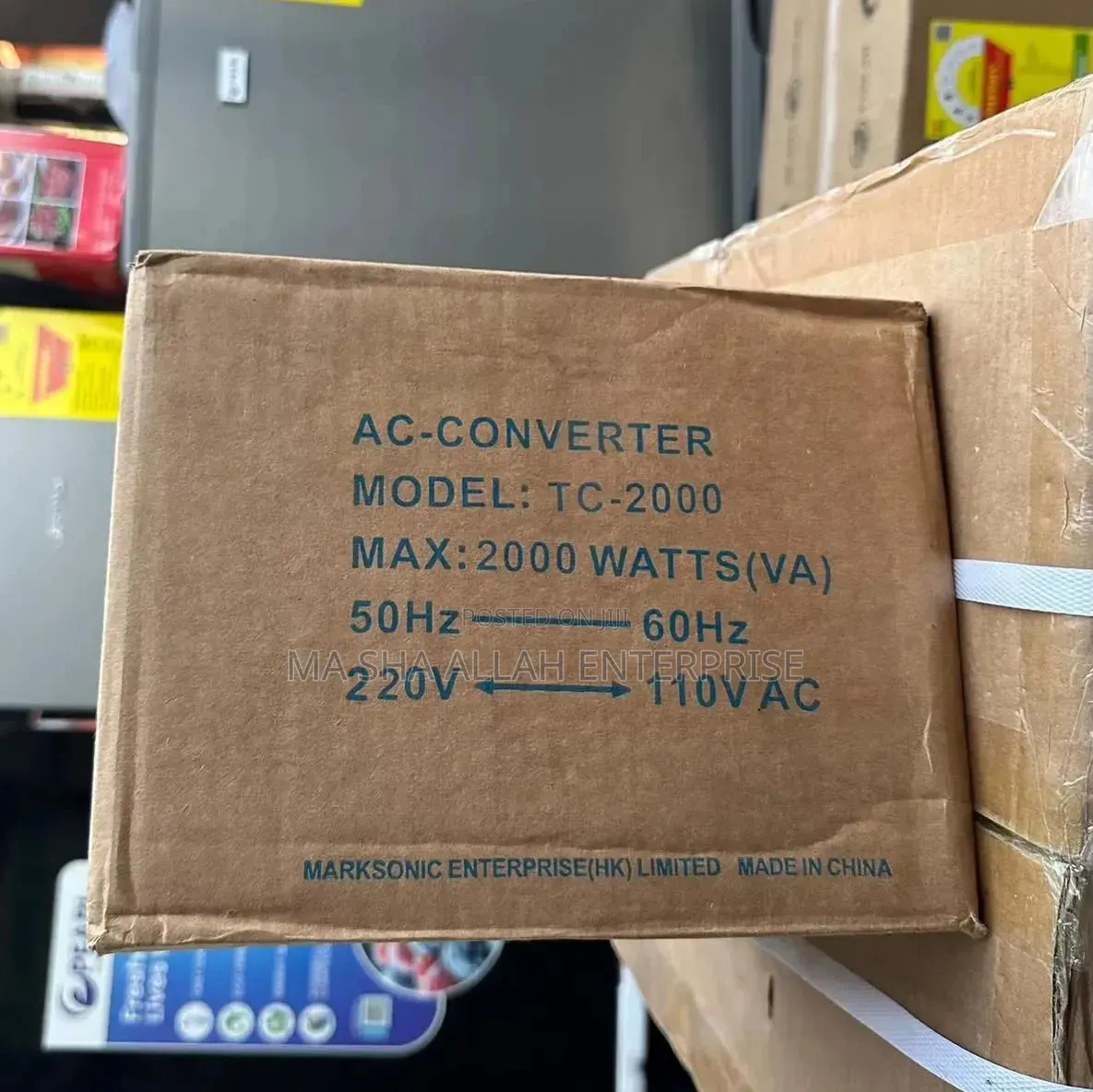 Top Quality Marksonic 2000 Watt Step Down Transformer