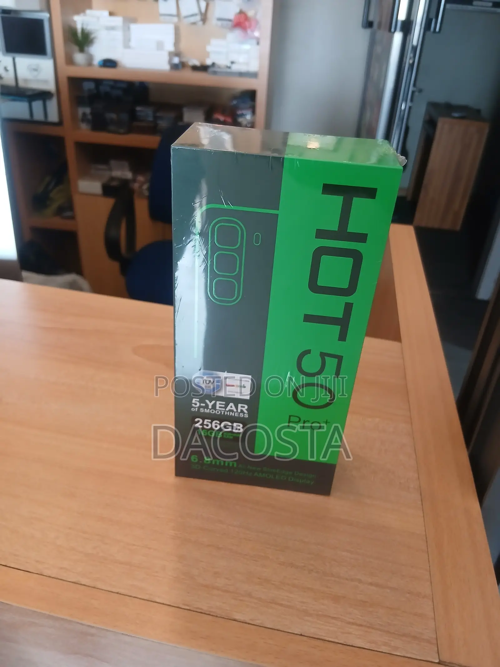New Infinix Hot 50 Pro+ 4G 256 GB Black