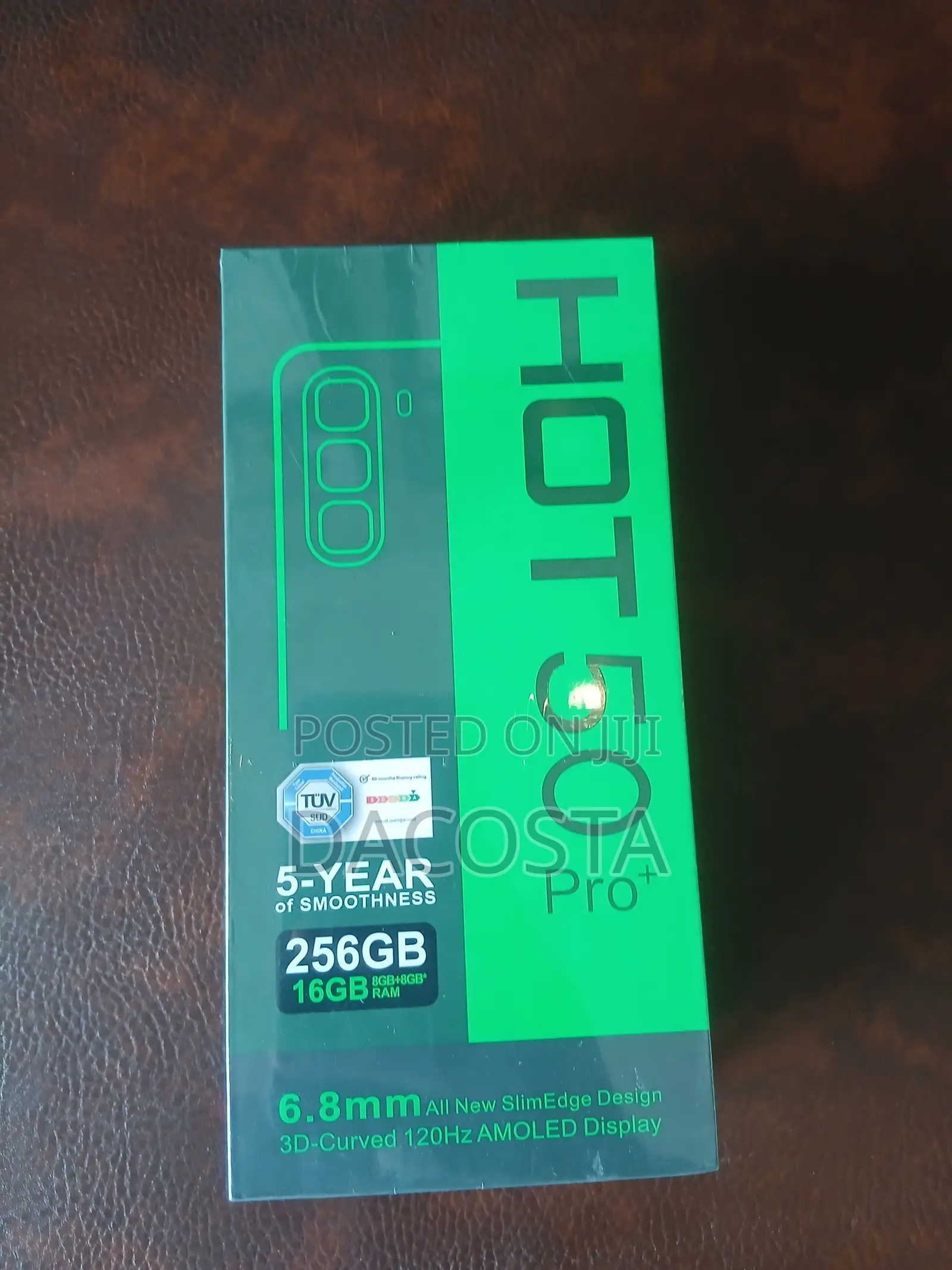 New Infinix Hot 50 Pro+ 4G 256 GB Black