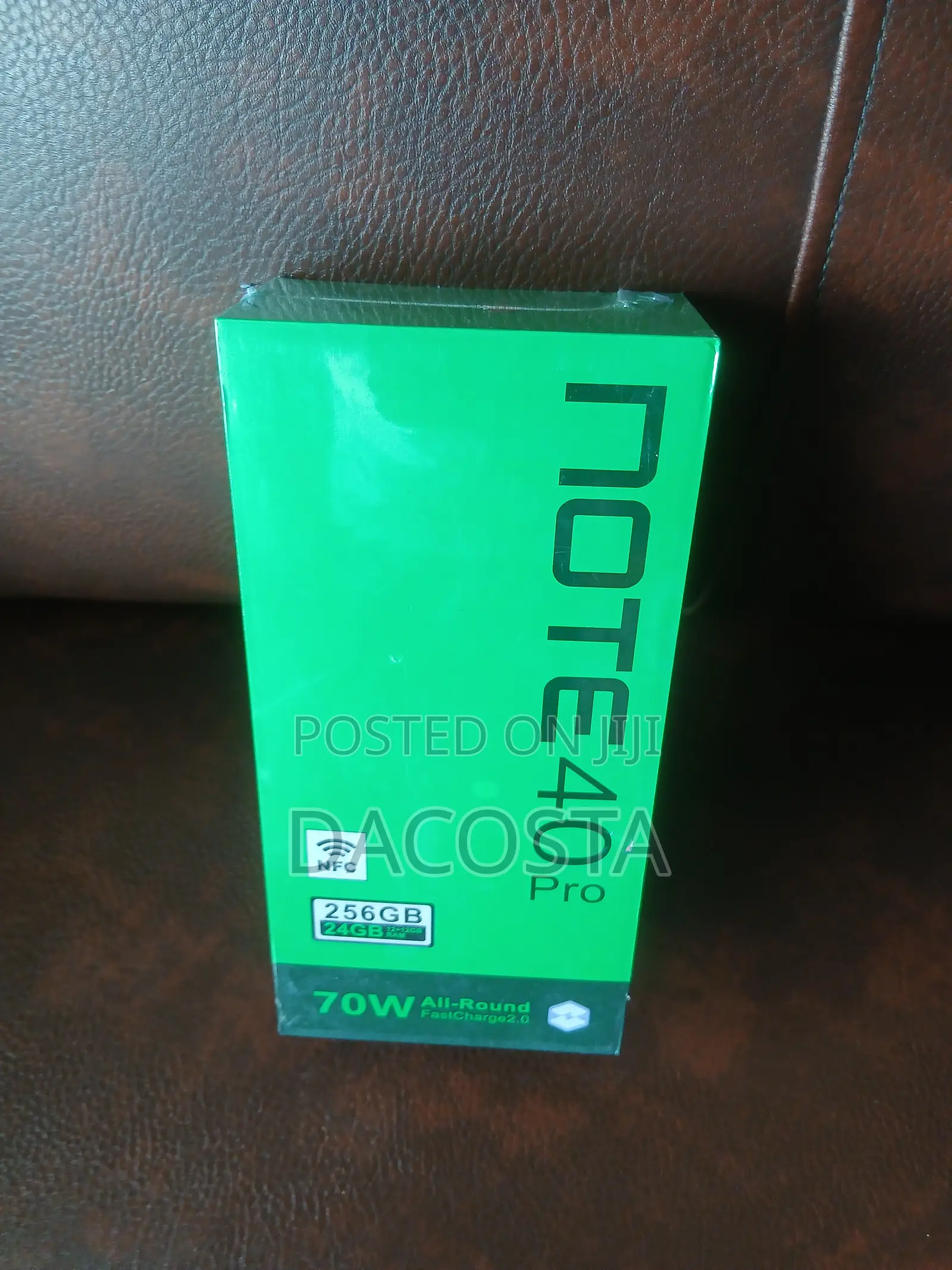 New Infinix Note 40 Pro 256 GB Gold
