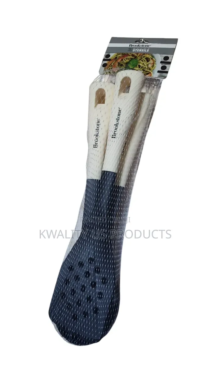 BROOKSTONE 5-Set Nylon Kitchen Spoons