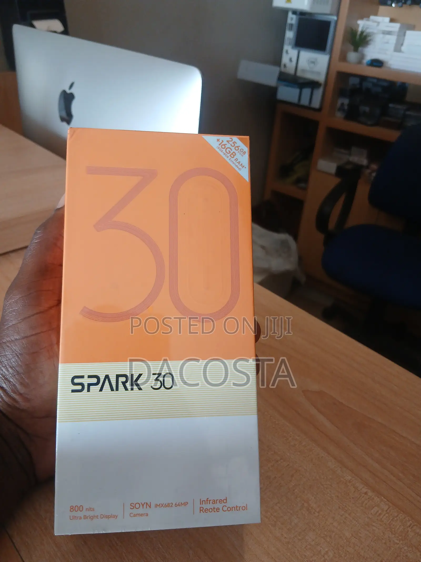 New Tecno Spark 30 256 GB Black