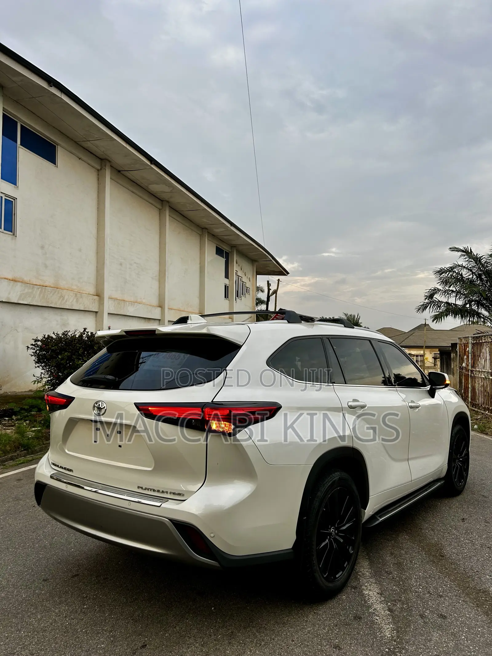 Toyota Highlander Platinum 2022 White
