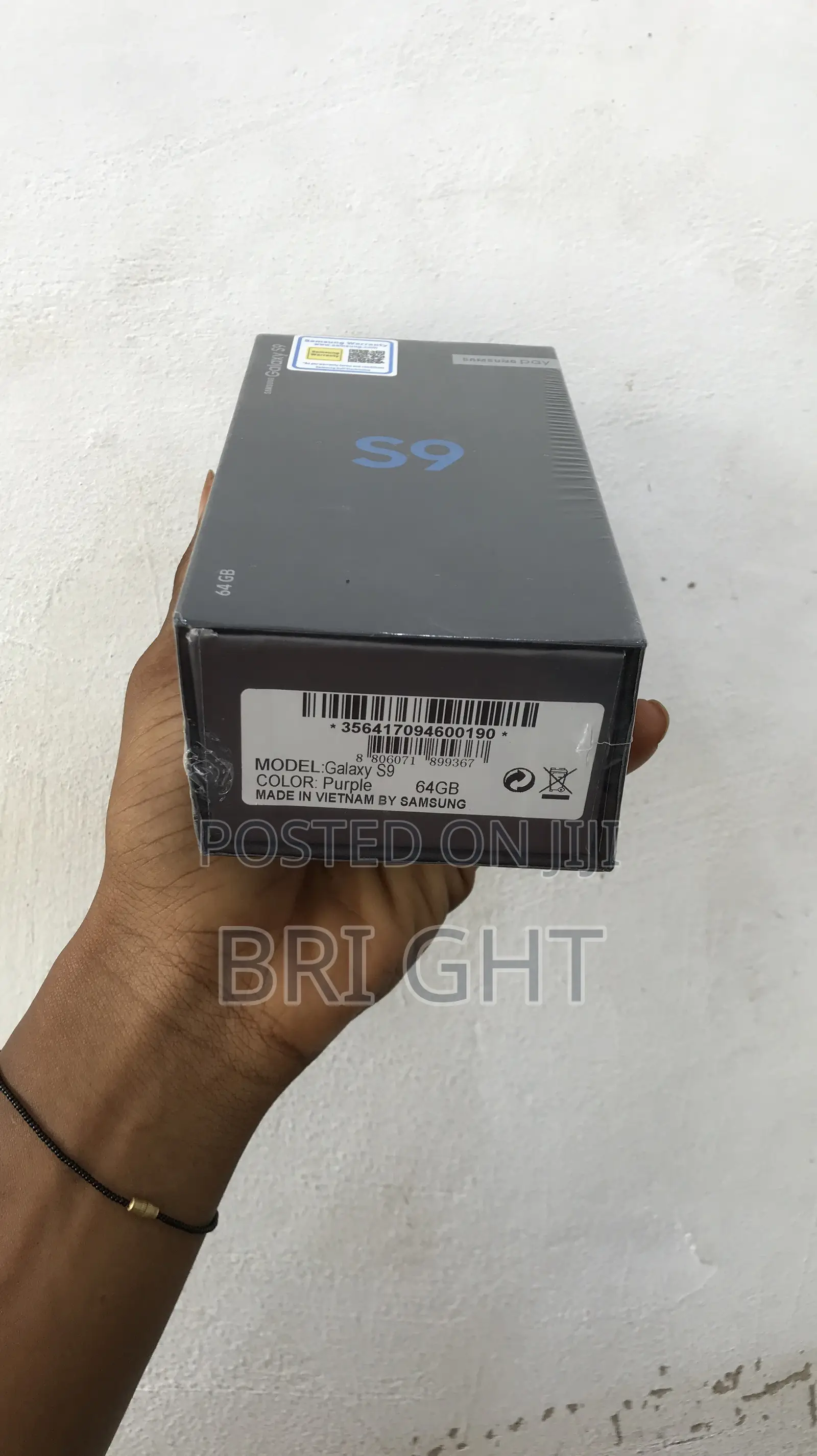 New Samsung Galaxy S9 64 GB Black