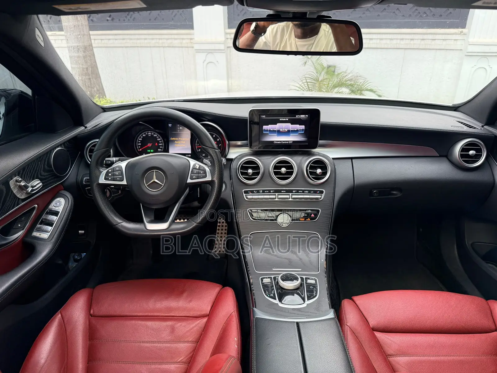 Mercedes-Benz C300 2017 White